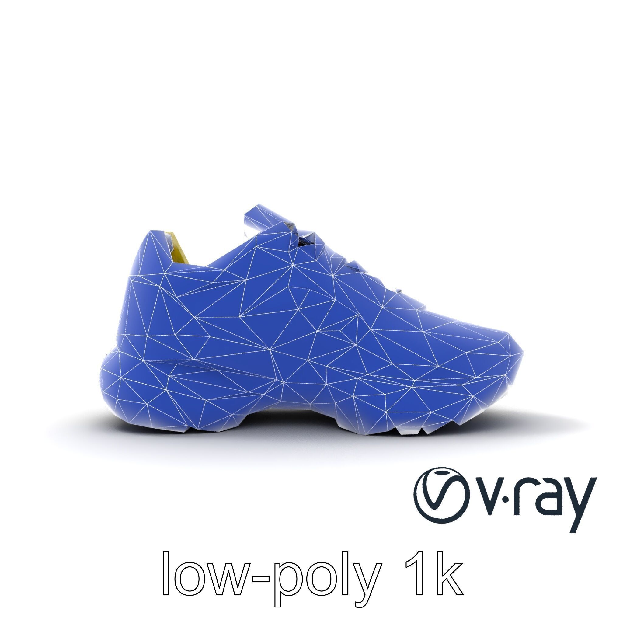 Adaptive Fit Versatile Sneaker model pack Low-poly 3D model_30