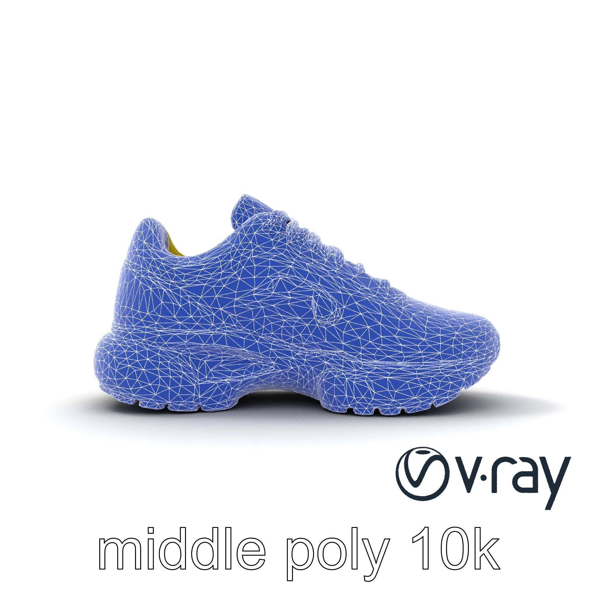 Adaptive Fit Versatile Sneaker model pack Low-poly 3D model_26
