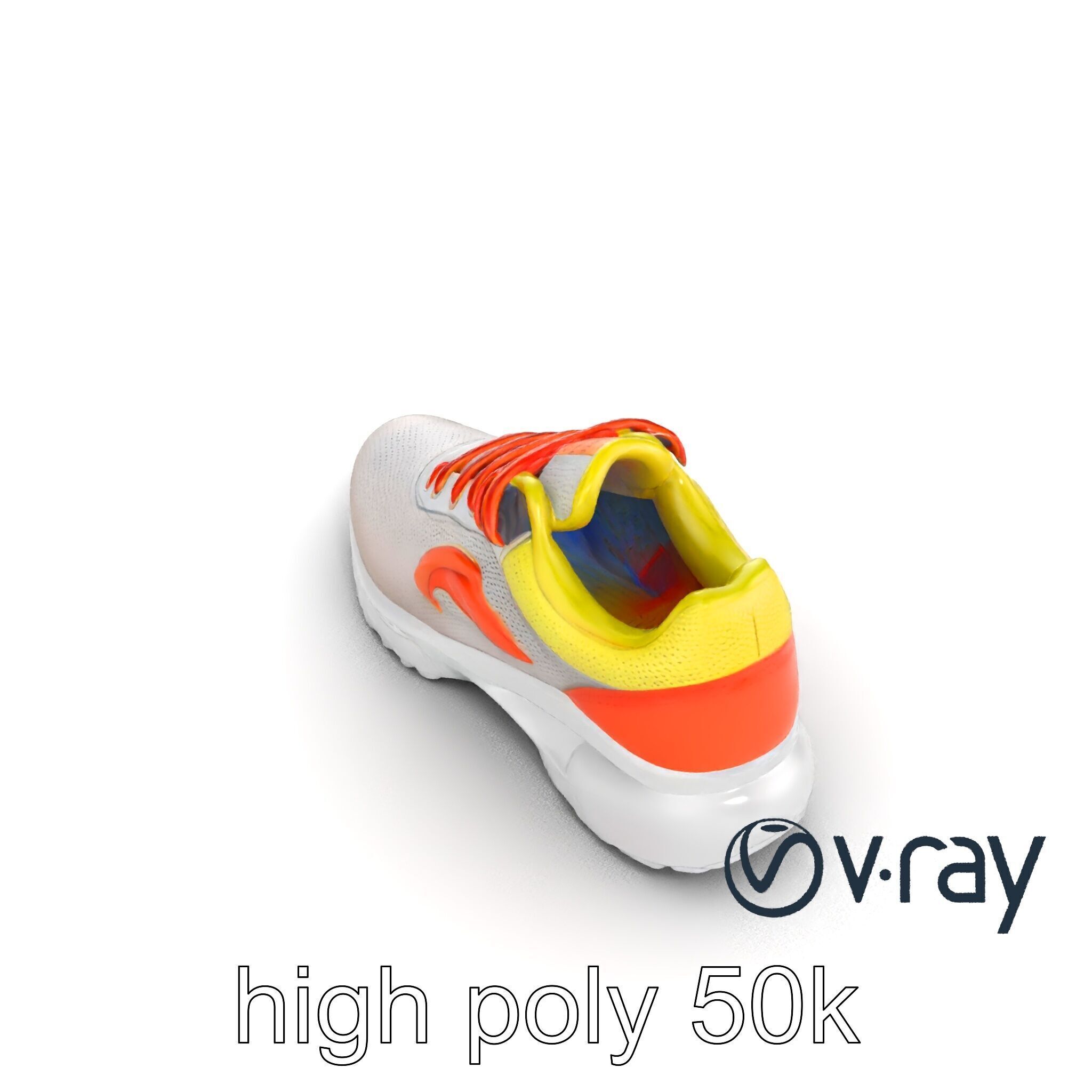 Adaptive Fit Versatile Sneaker model pack Low-poly 3D model_16