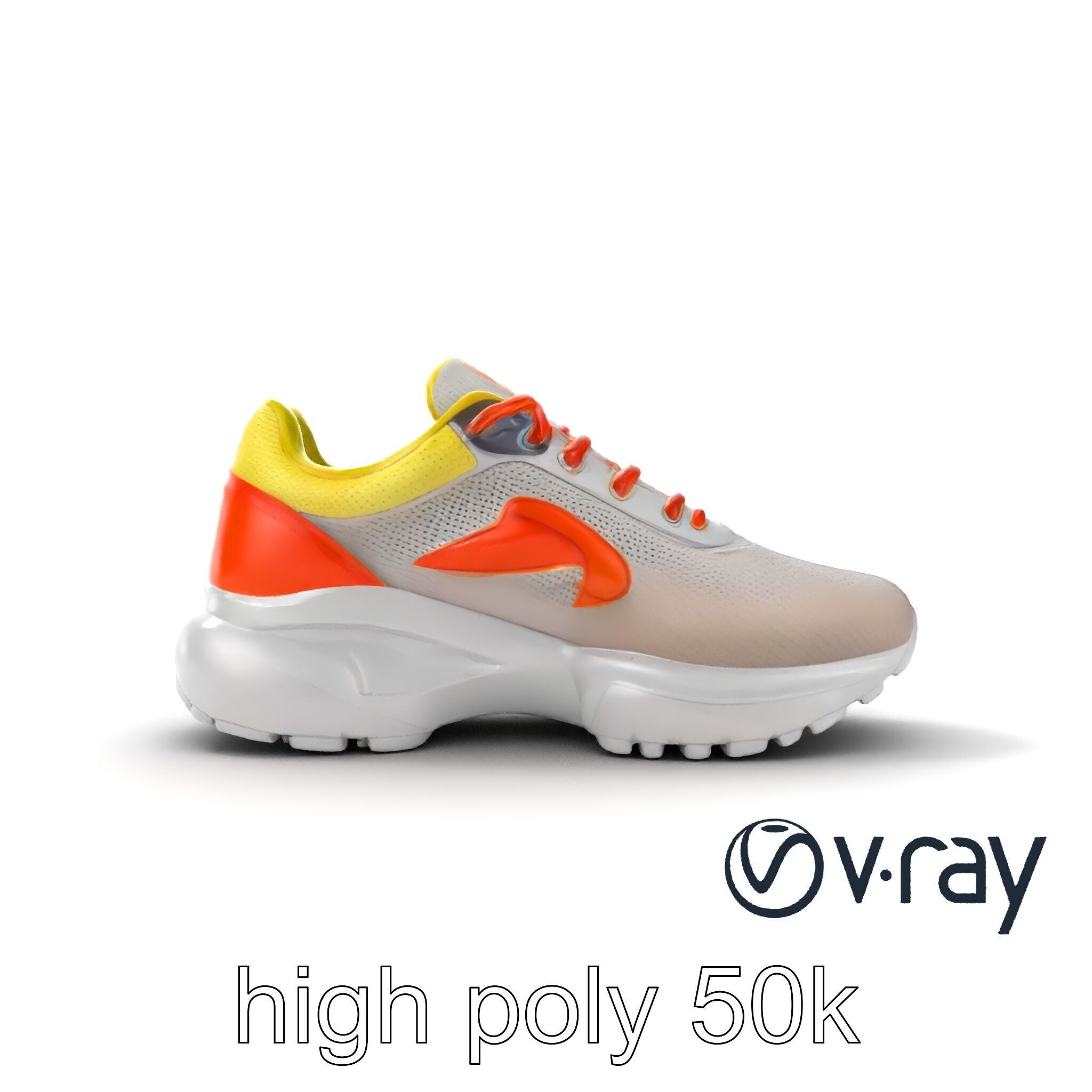 Adaptive Fit Versatile Sneaker model pack Low-poly 3D model_31