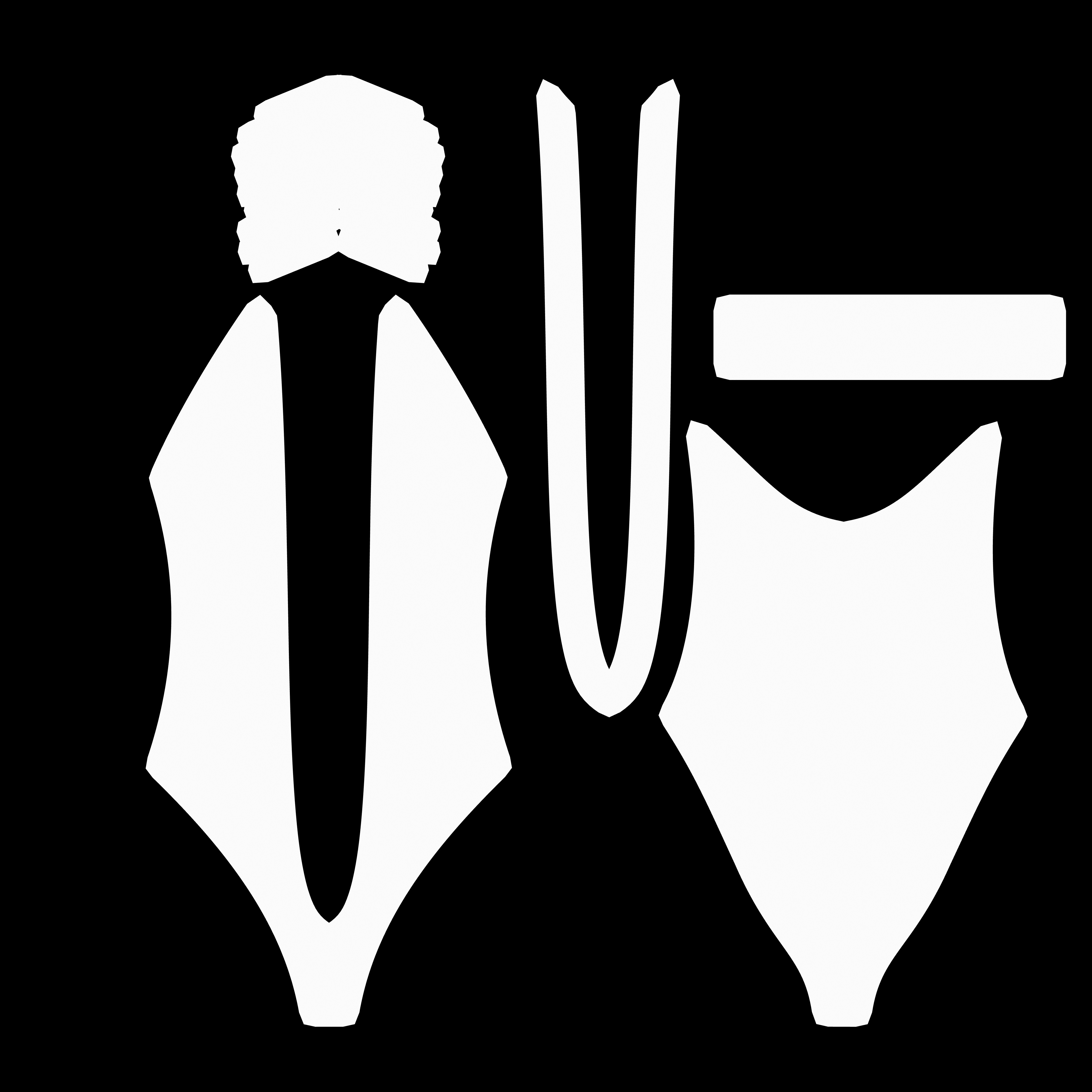 Body Suit Low-poly 3D model_11