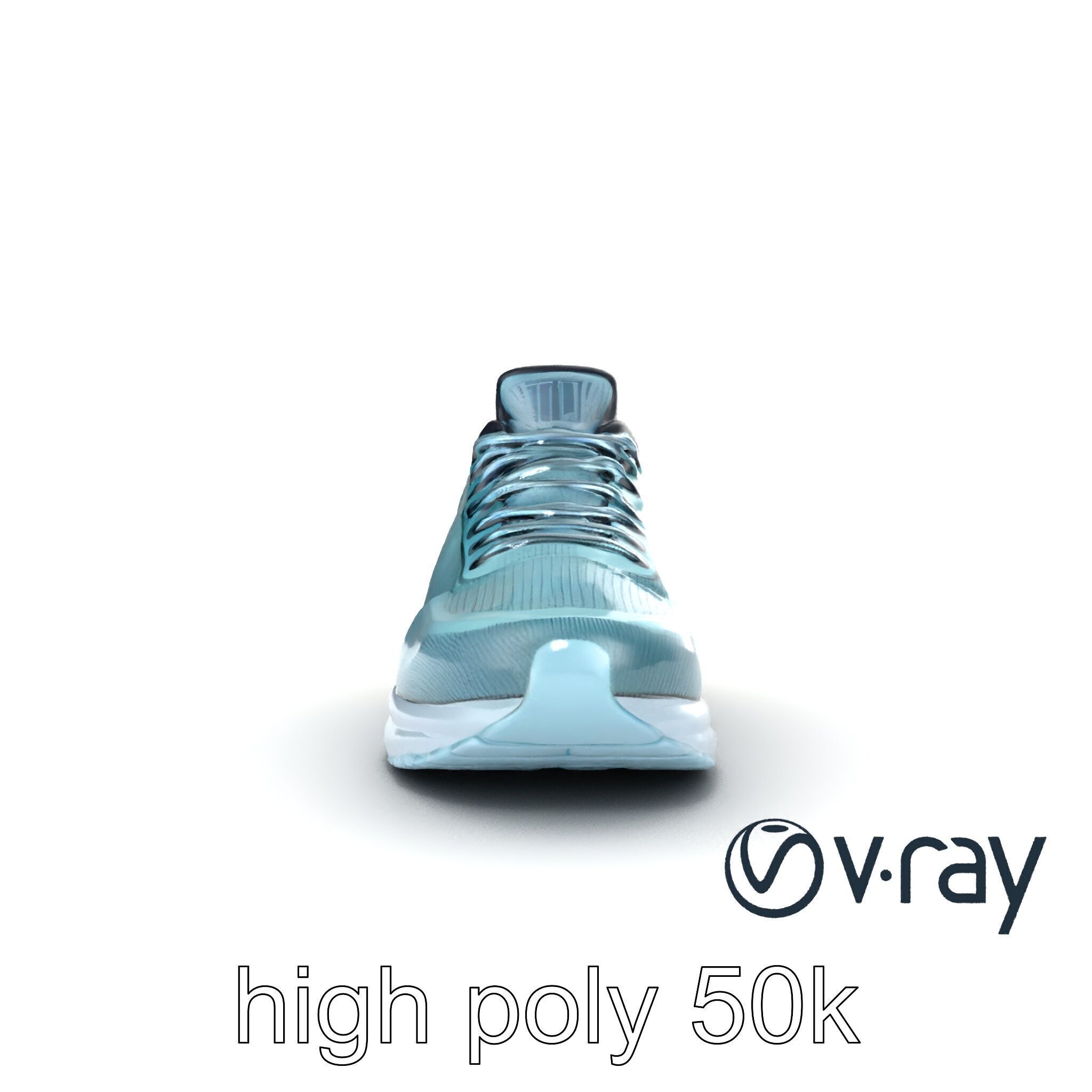Lightweight Racing Sneaker model pack Low-poly 3D model_19