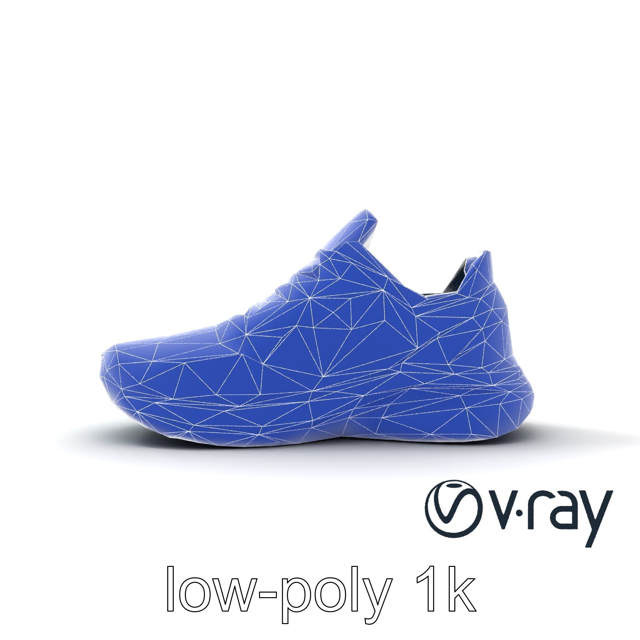 Lightweight Racing Sneaker model pack Low-poly 3D model_23