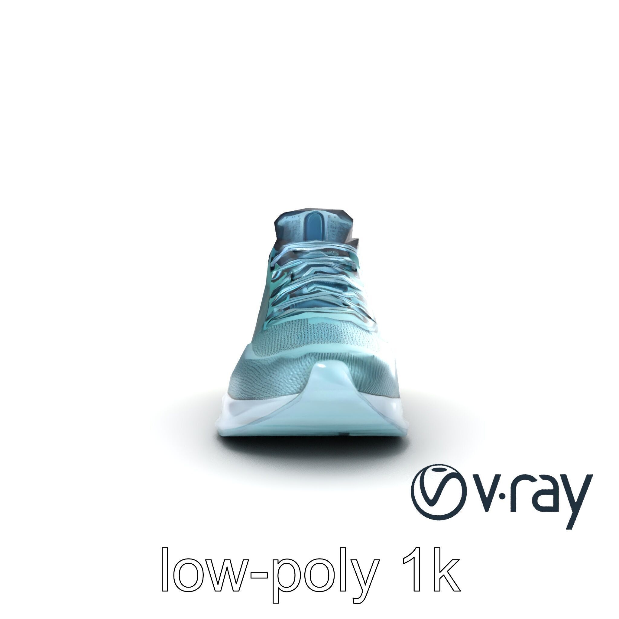 Lightweight Racing Sneaker model pack Low-poly 3D model_18