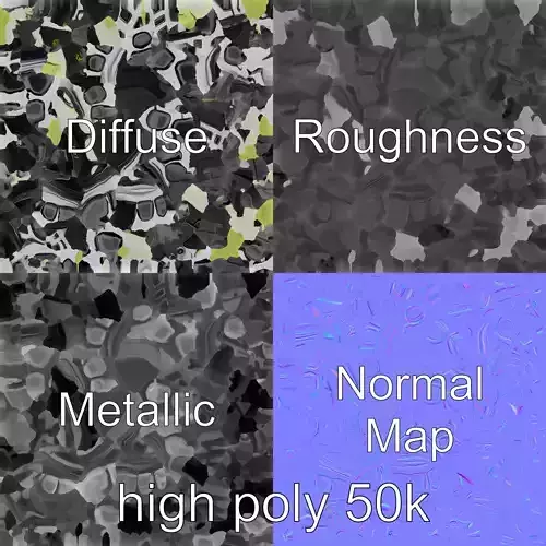 Trail Running Sneaker 3D model pack with robust grip and waterproof upper