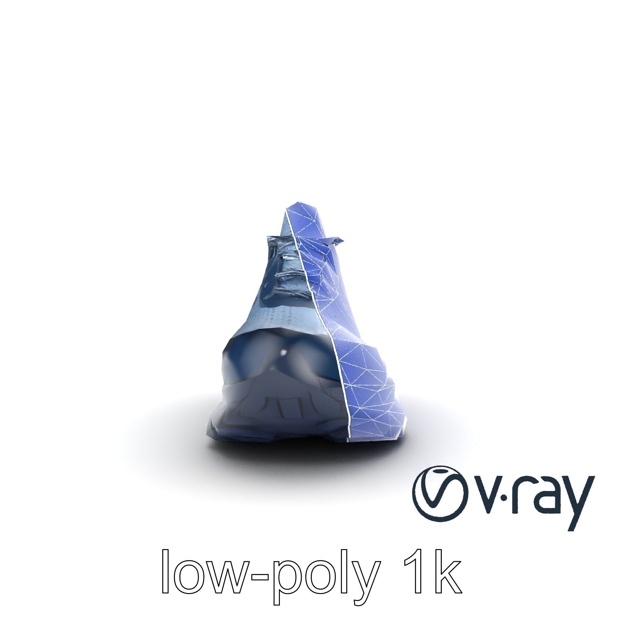 Innovative Cross-Training Sneaker model pack Low-poly 3D model_21