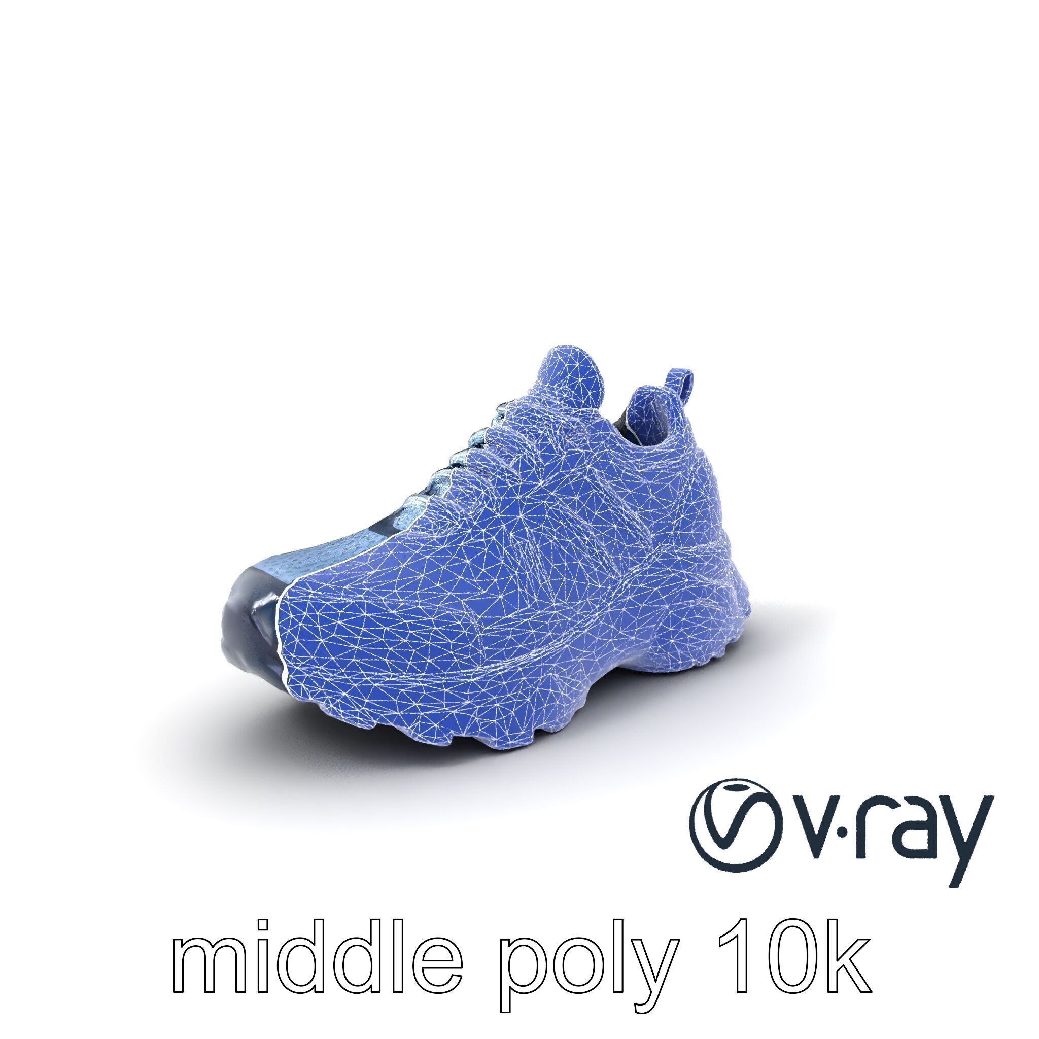 Innovative Cross-Training Sneaker model pack Low-poly 3D model_6