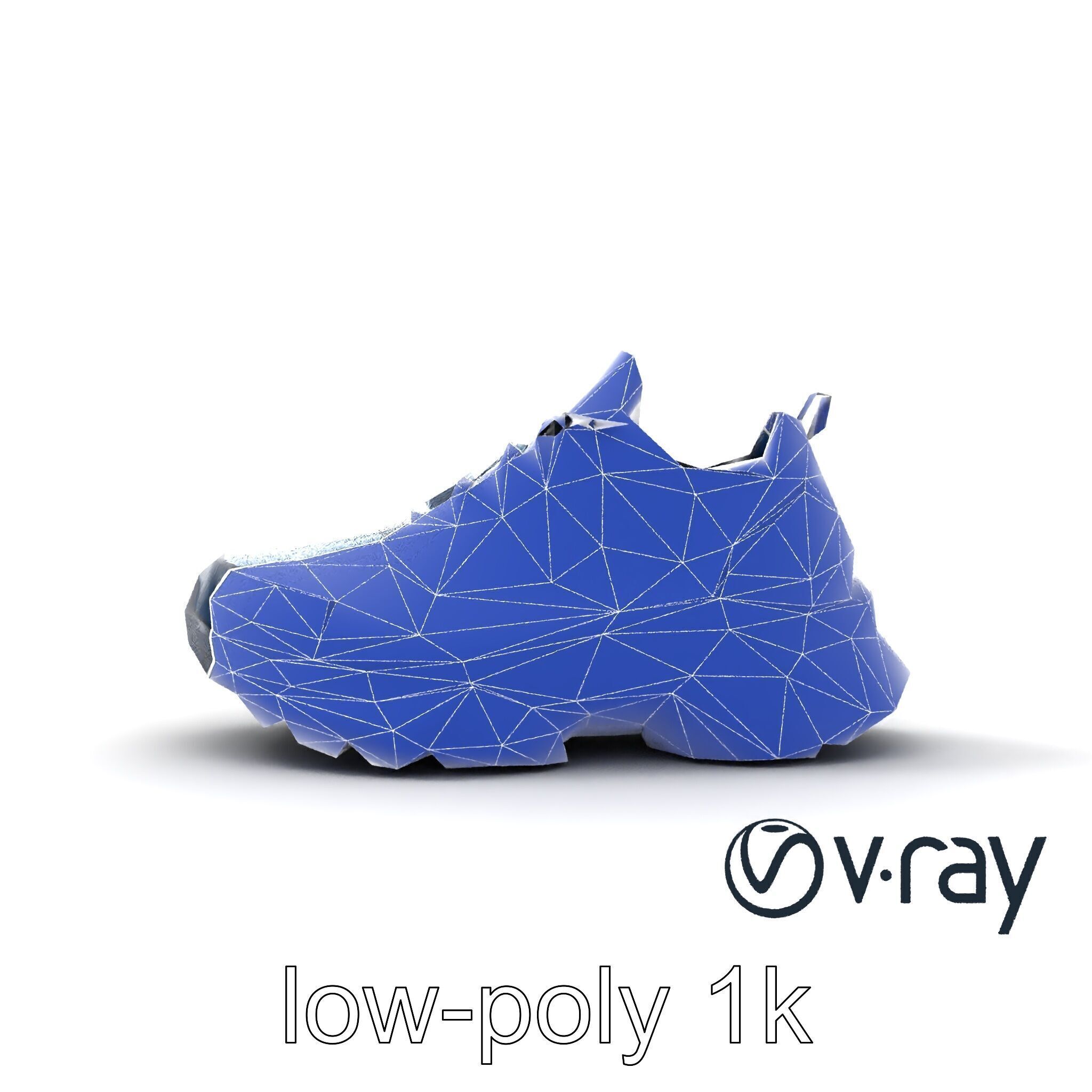 Innovative Cross-Training Sneaker model pack Low-poly 3D model_29