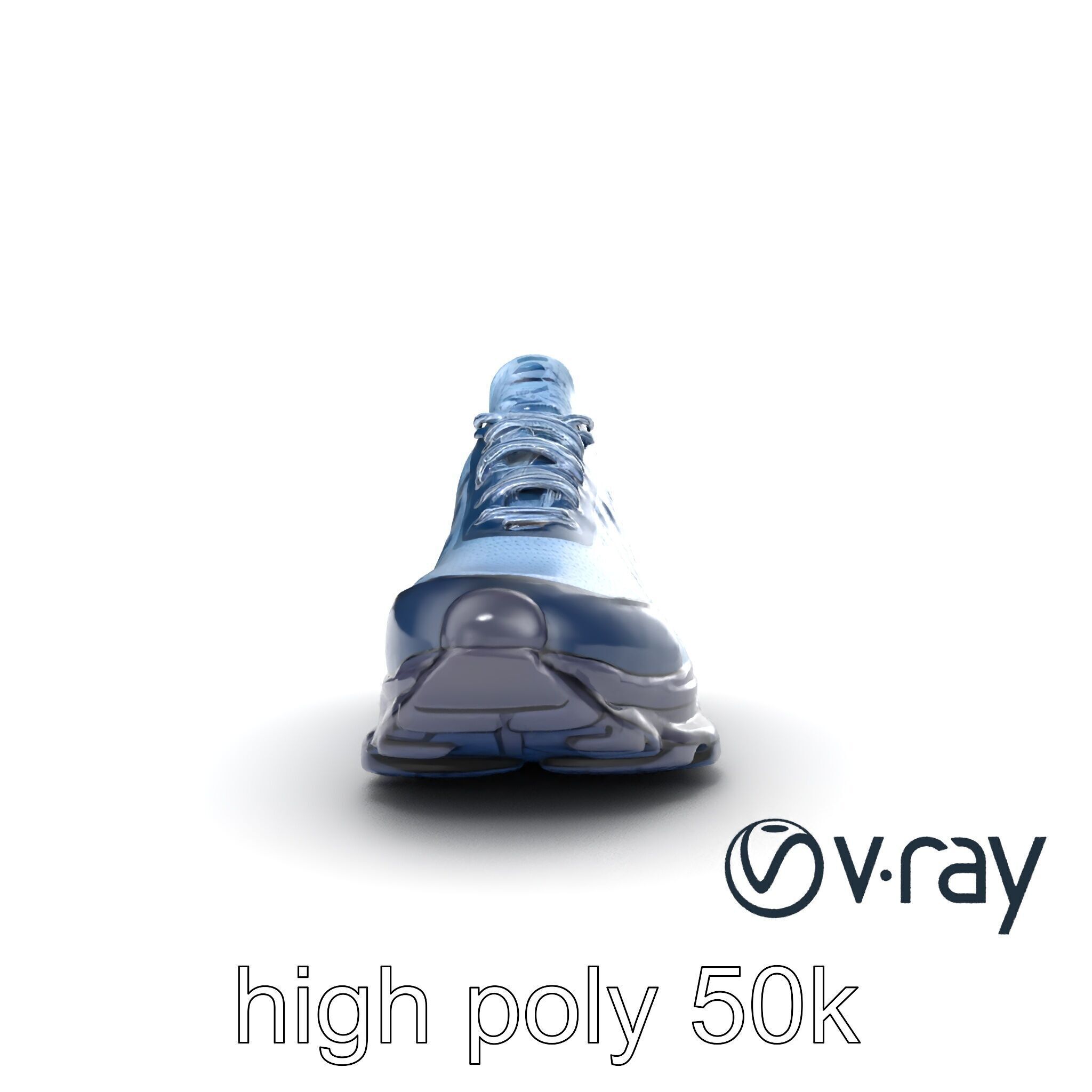 Innovative Cross-Training Sneaker model pack Low-poly 3D model_26