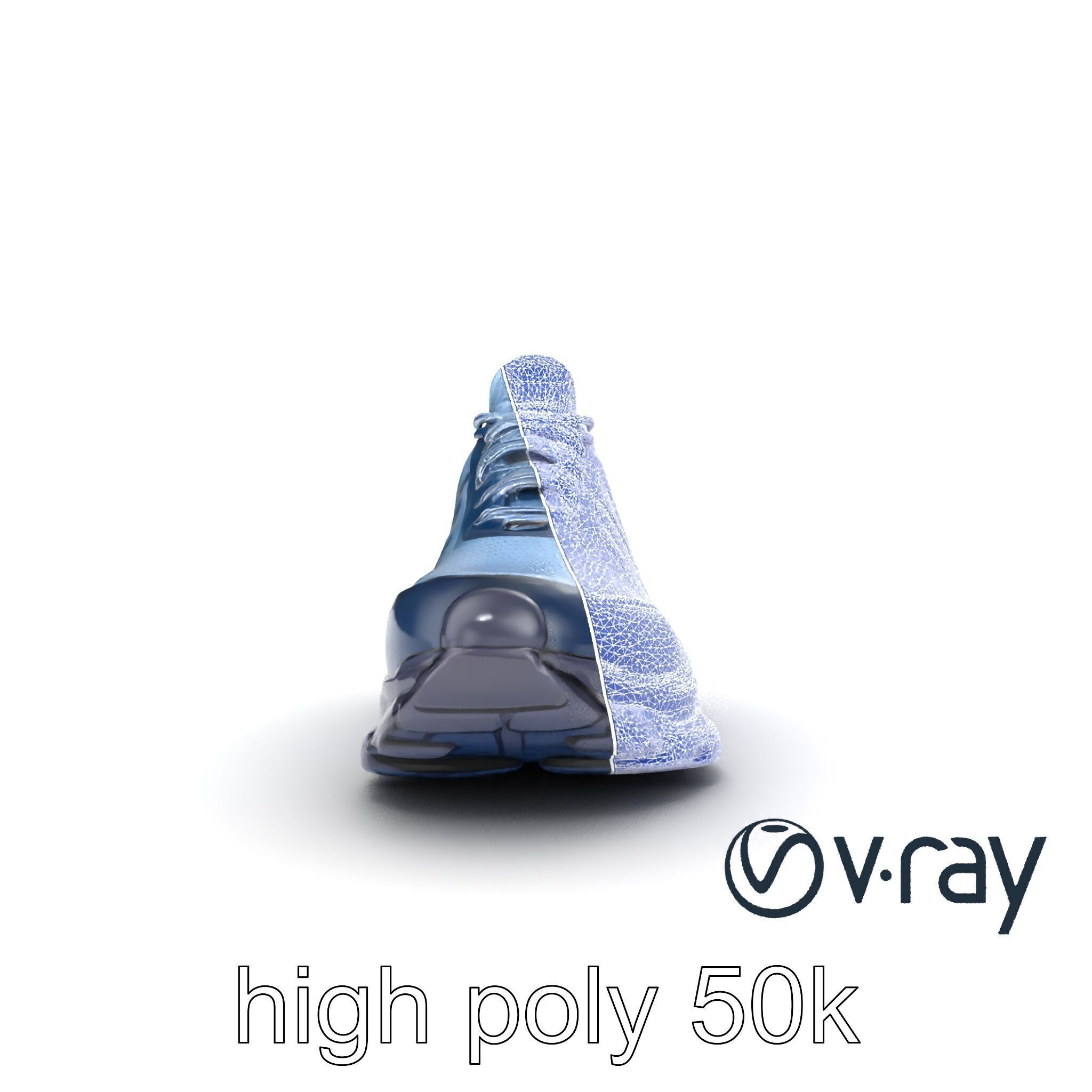 Innovative Cross-Training Sneaker model pack Low-poly 3D model_28