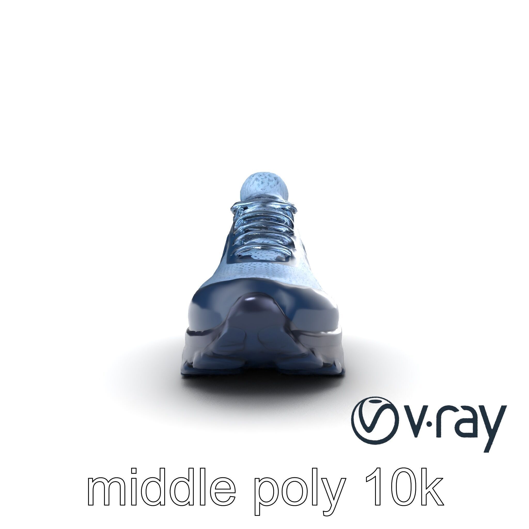 Innovative Cross-Training Sneaker model pack Low-poly 3D model_15