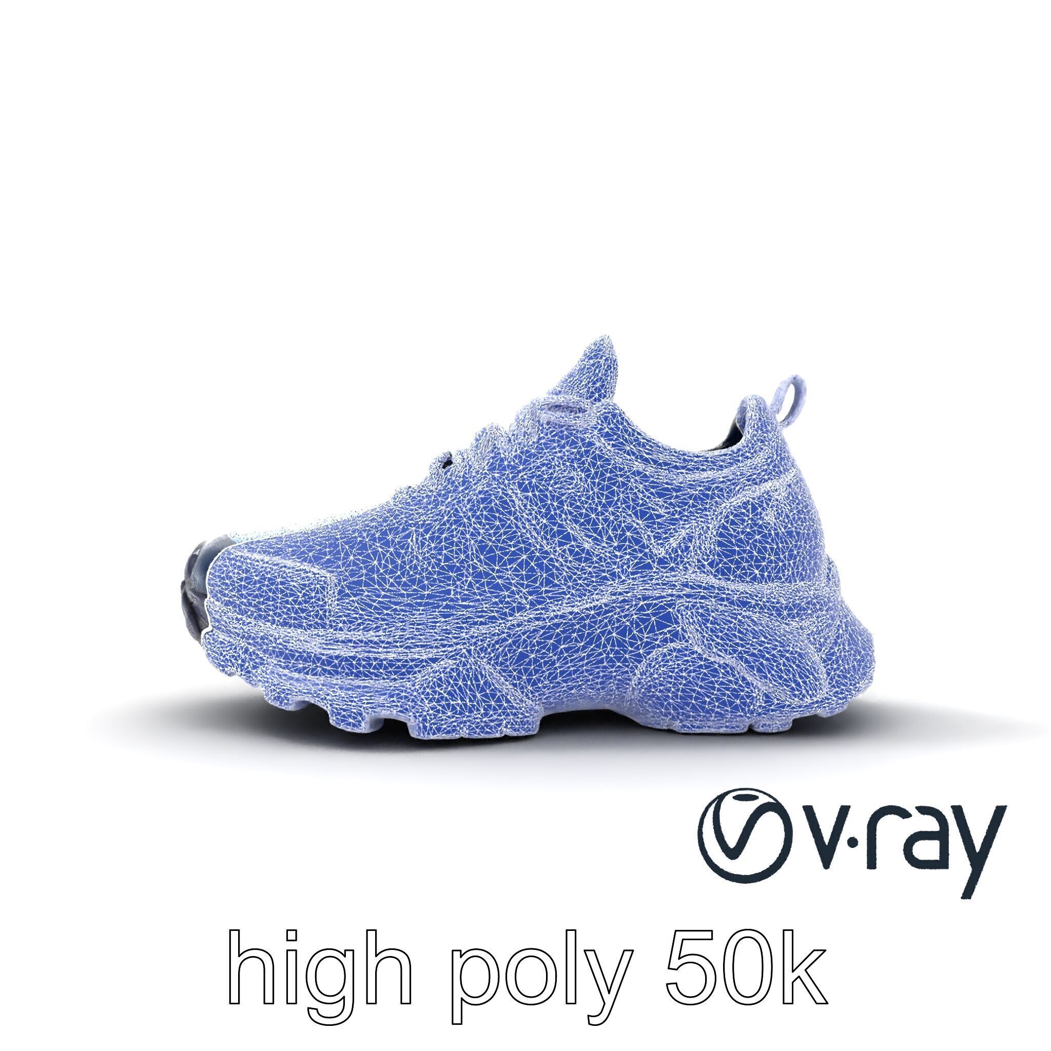Innovative Cross-Training Sneaker model pack Low-poly 3D model_24