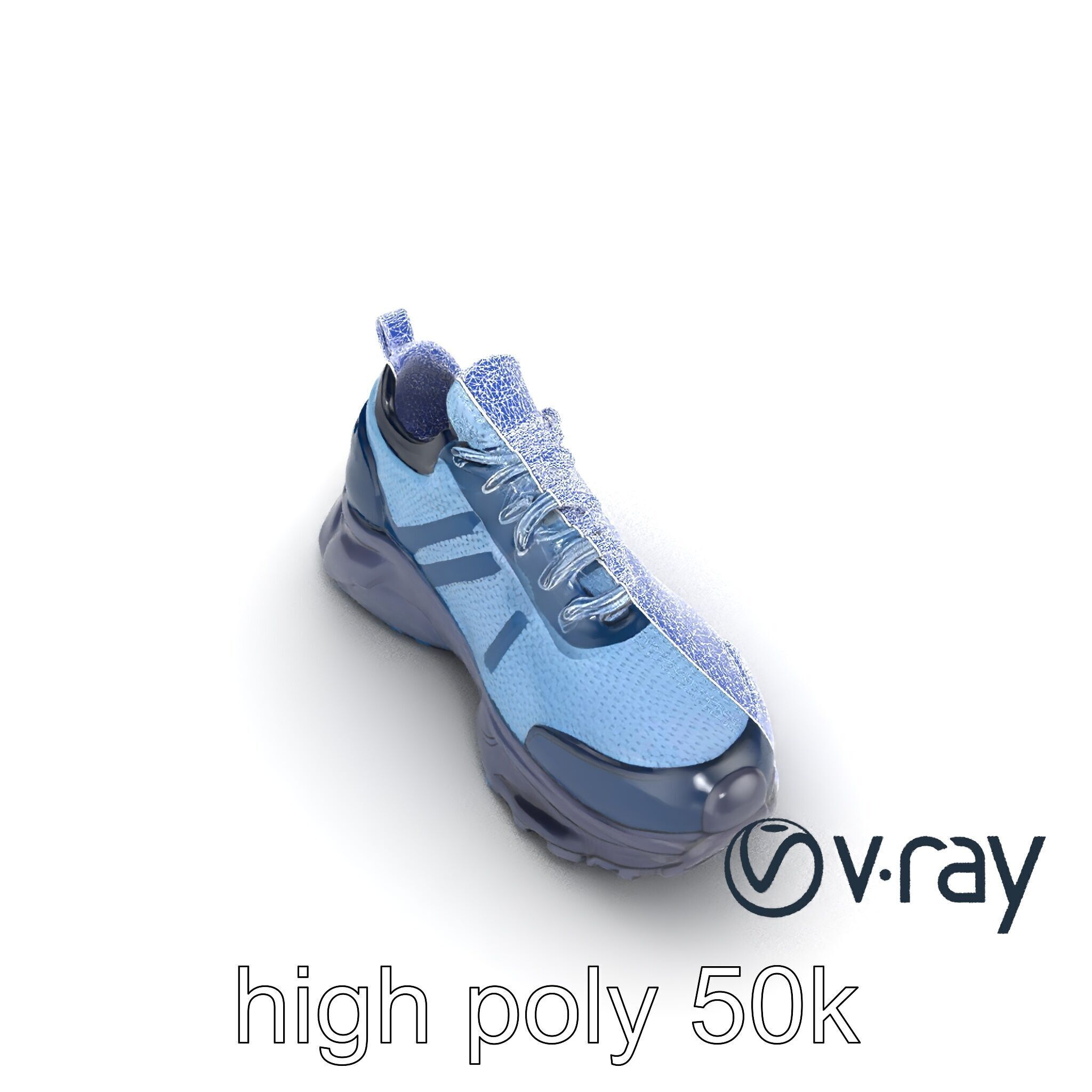 Innovative Cross-Training Sneaker model pack Low-poly 3D model_20