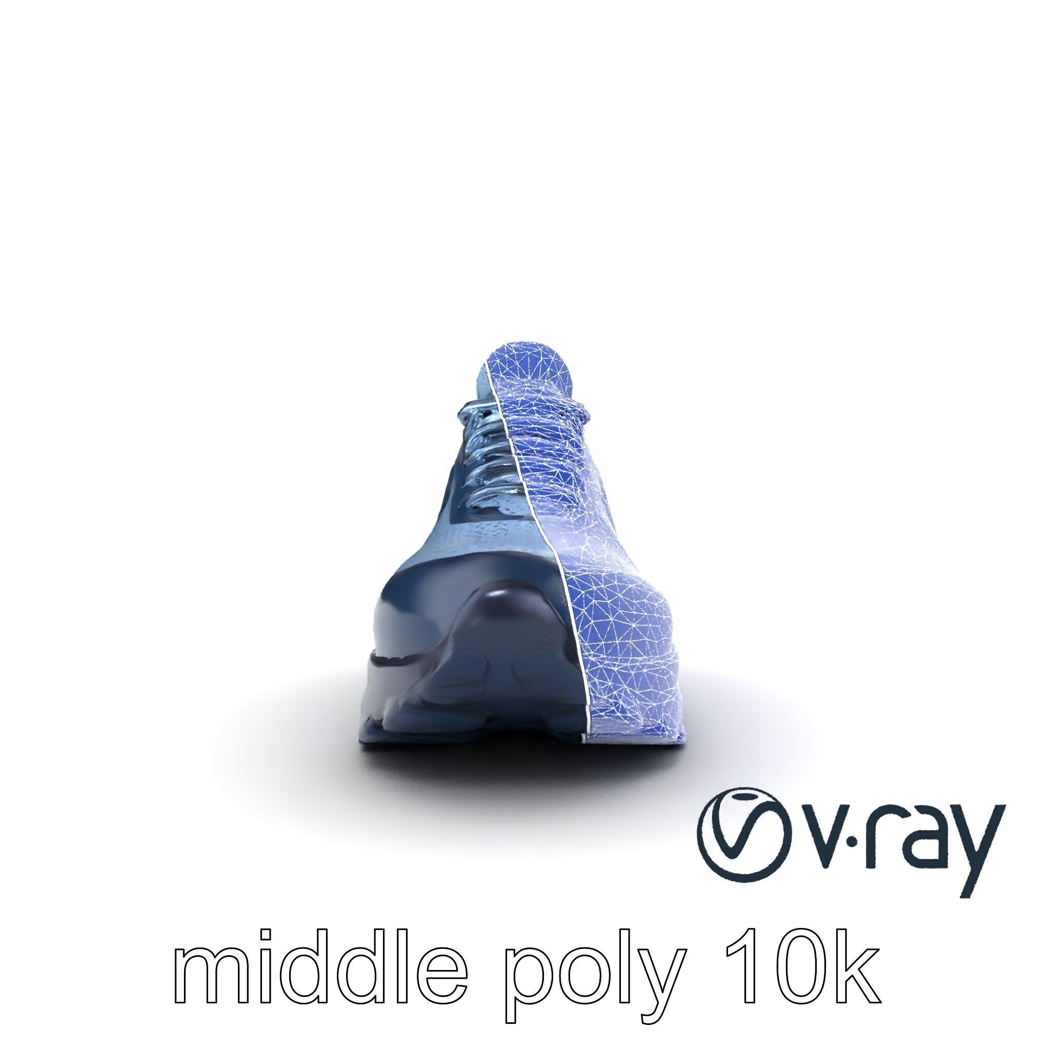 Innovative Cross-Training Sneaker model pack Low-poly 3D model_25