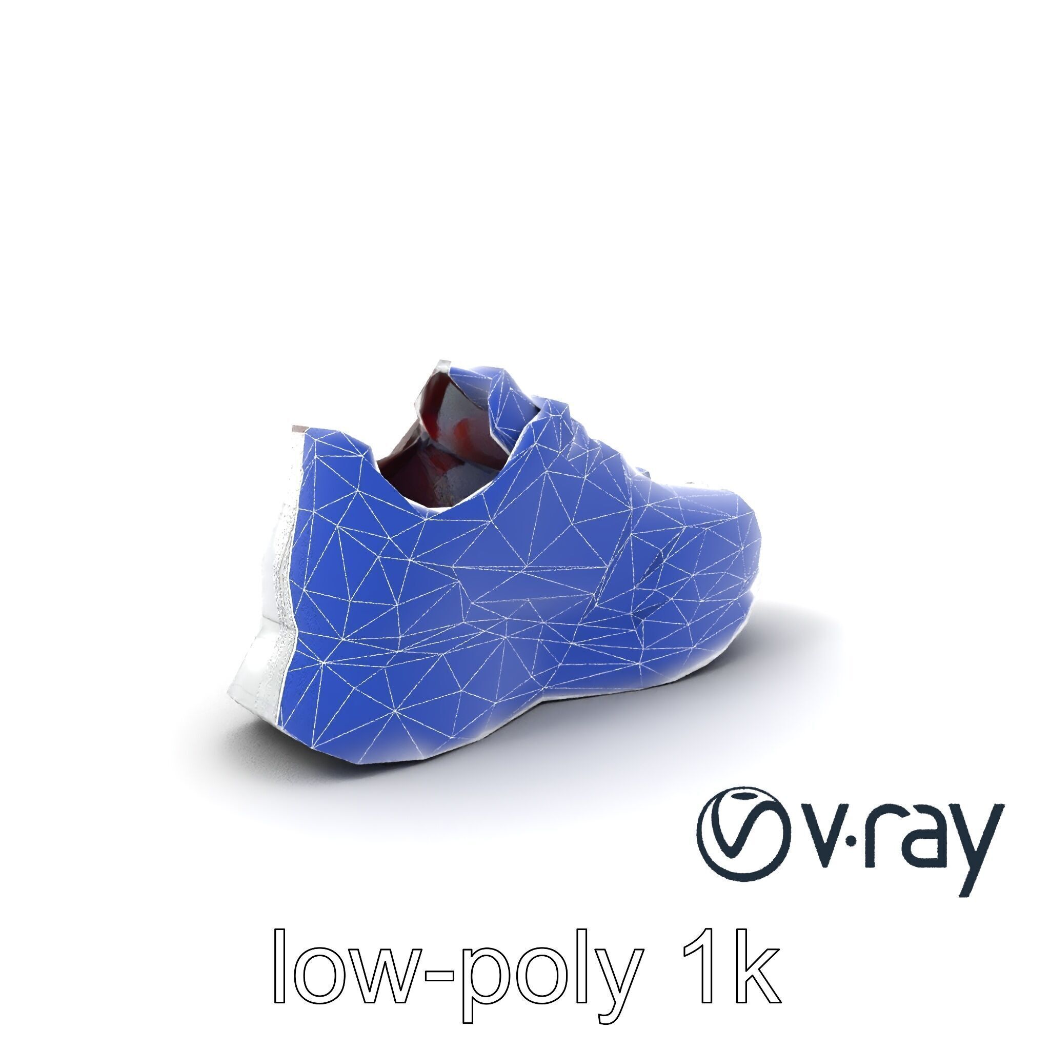 Modern Minimalist Sneaker model pack Low-poly 3D model_7
