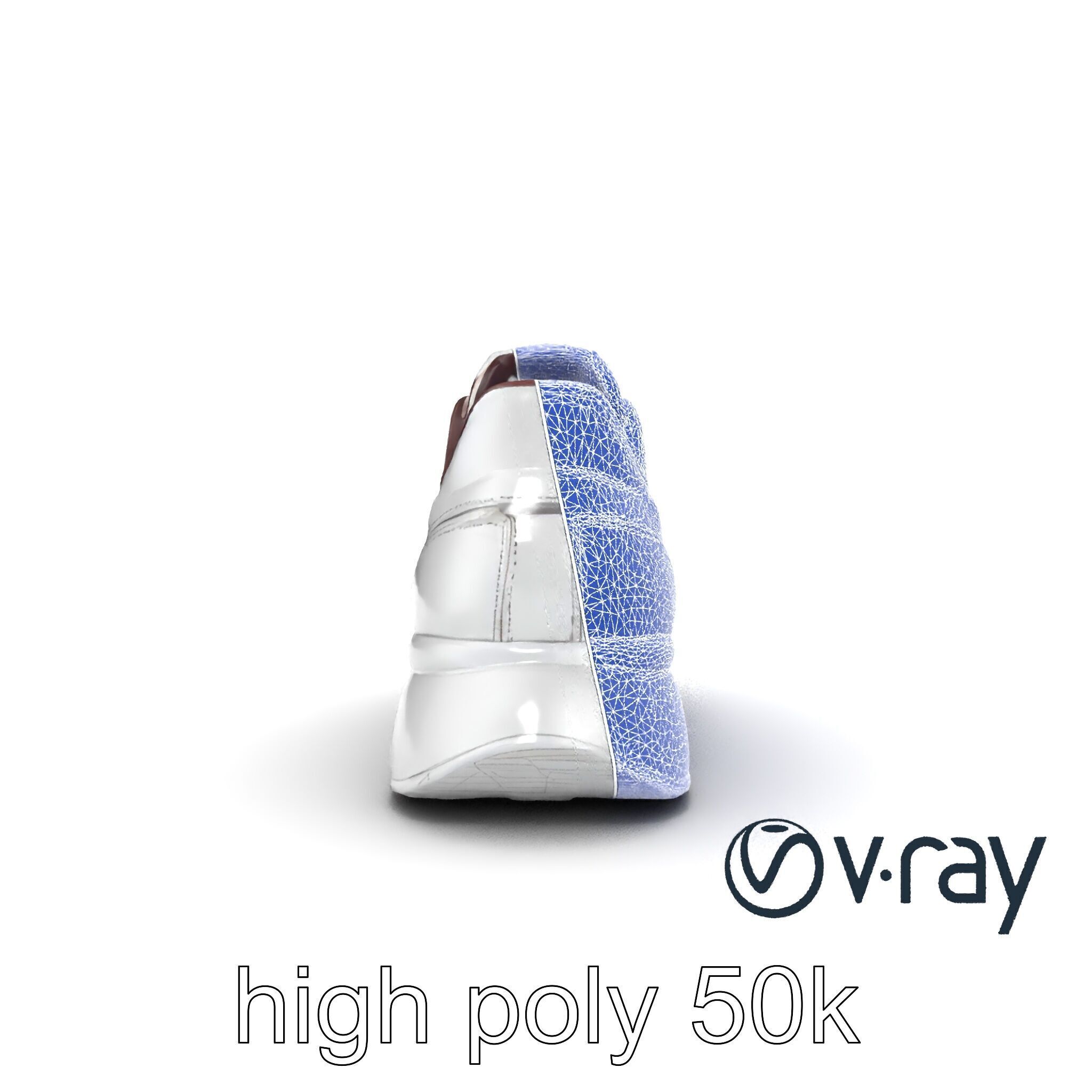 Modern Minimalist Sneaker model pack Low-poly 3D model_20