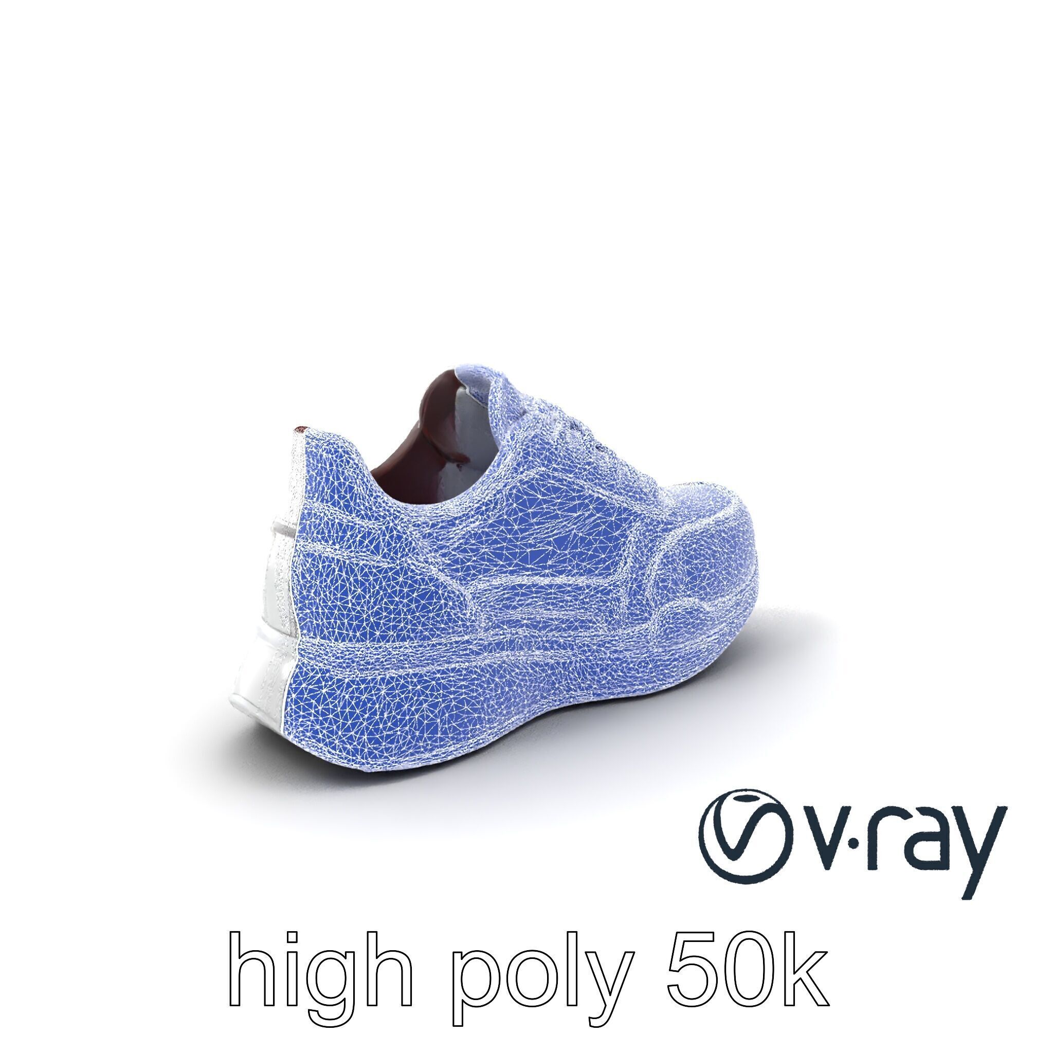 Modern Minimalist Sneaker model pack Low-poly 3D model_8