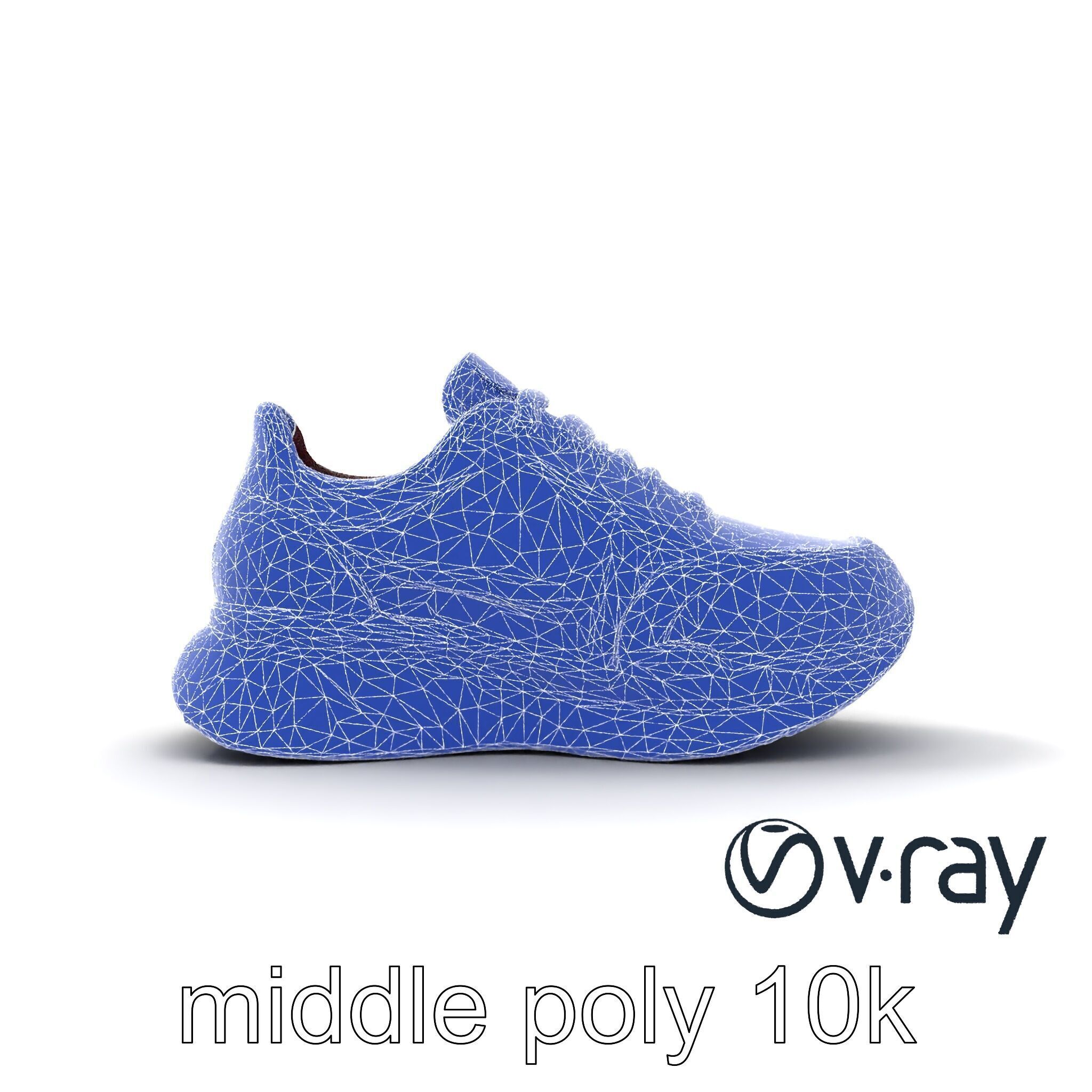 Modern Minimalist Sneaker model pack Low-poly 3D model_29