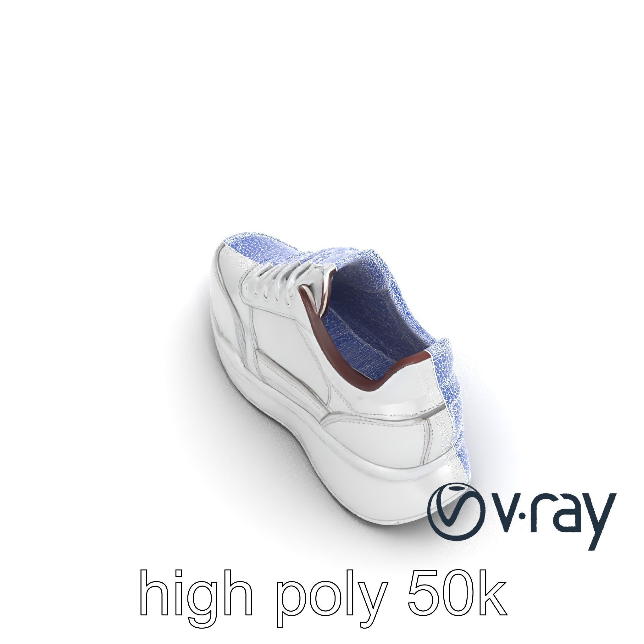 Modern Minimalist Sneaker model pack Low-poly 3D model_21