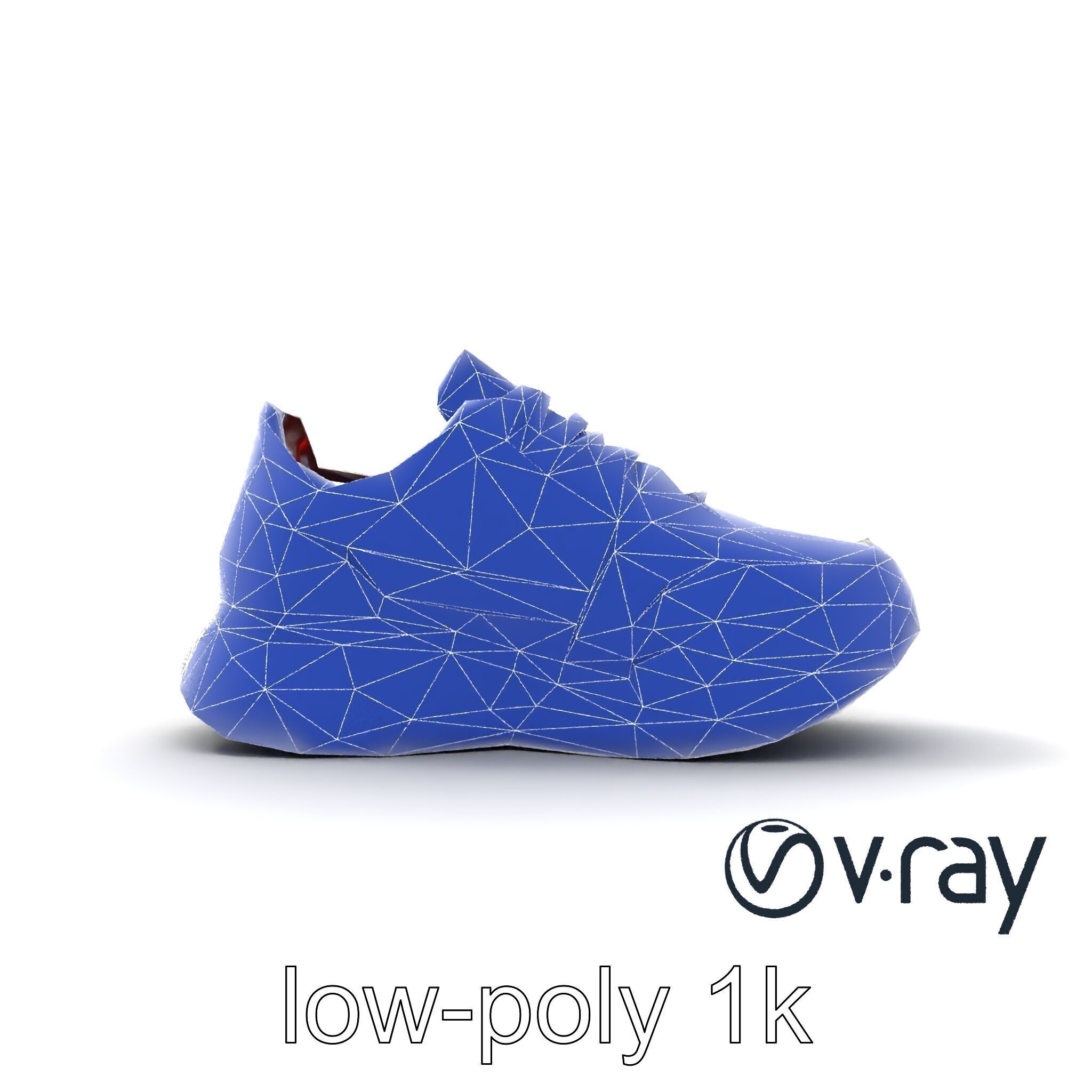 Modern Minimalist Sneaker model pack Low-poly 3D model_30
