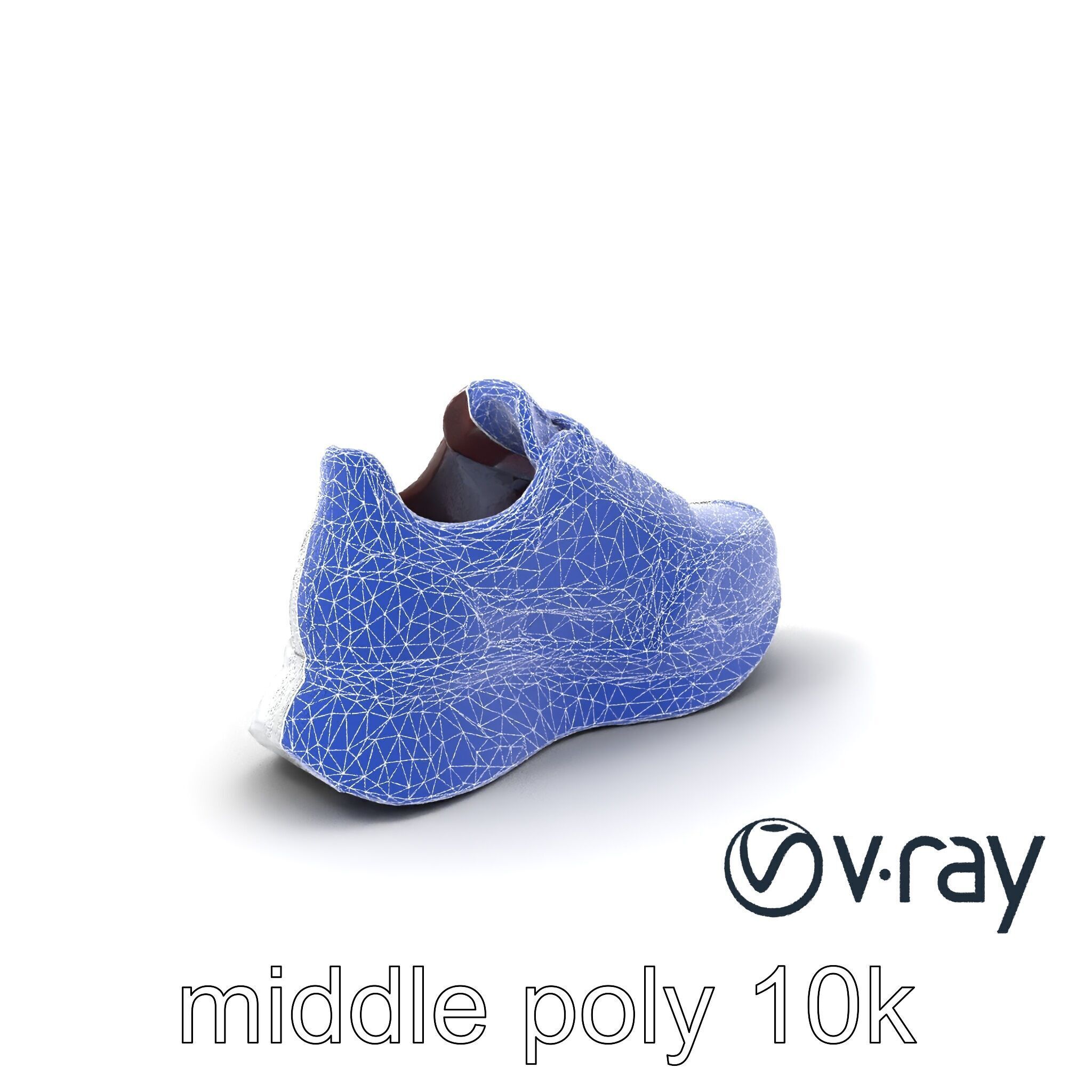Modern Minimalist Sneaker model pack Low-poly 3D model_6