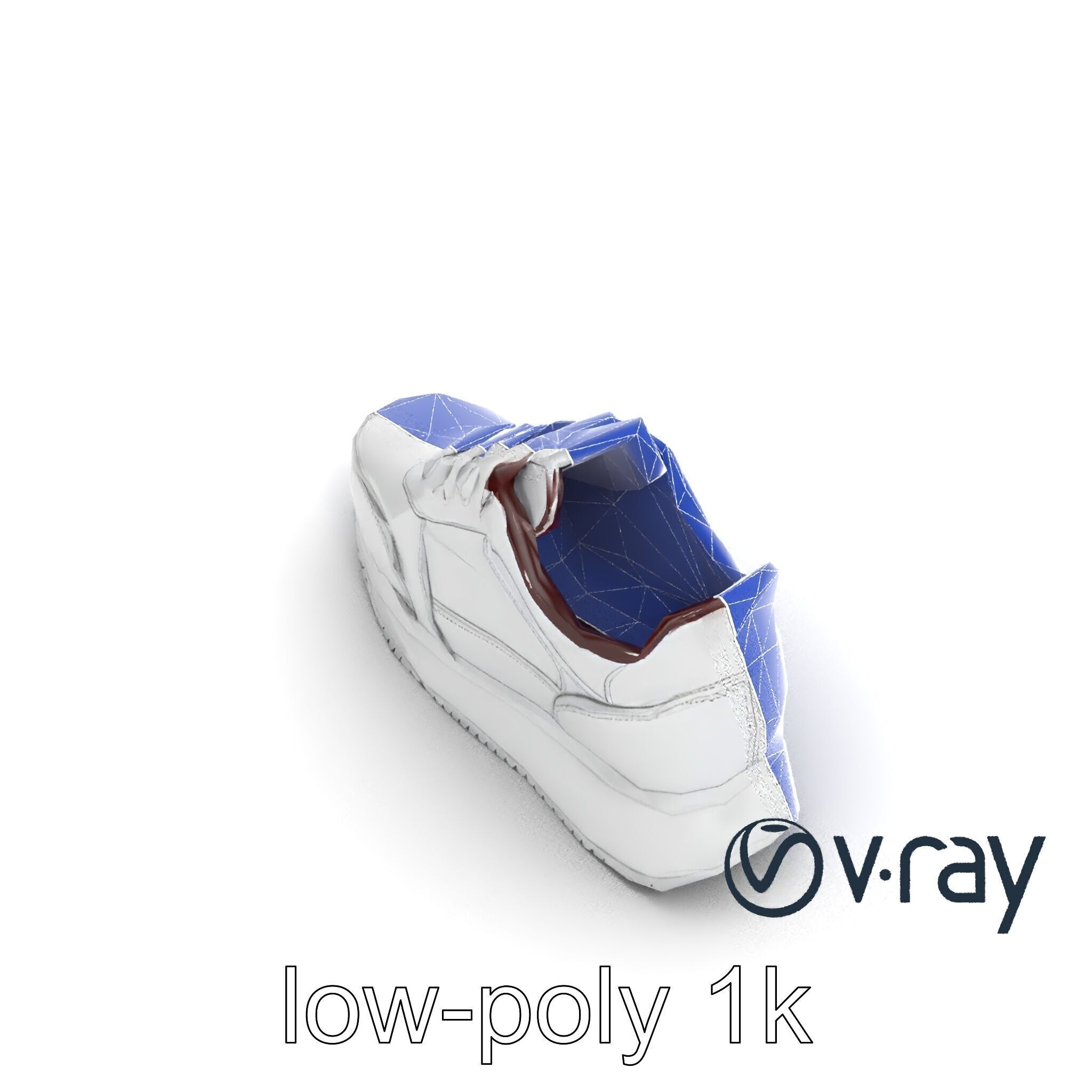Modern Minimalist Sneaker model pack Low-poly 3D model_18