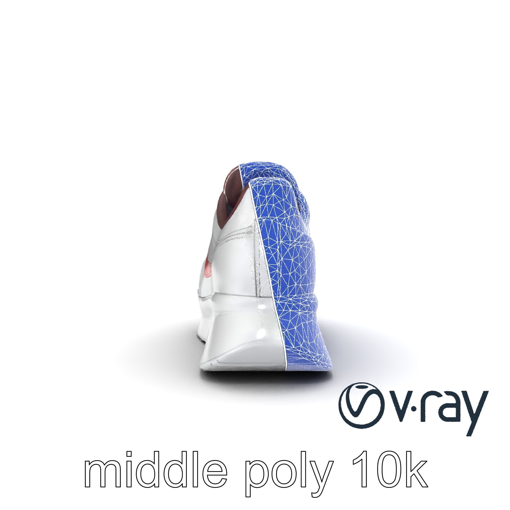 Modern Minimalist Sneaker model pack Low-poly 3D model_13