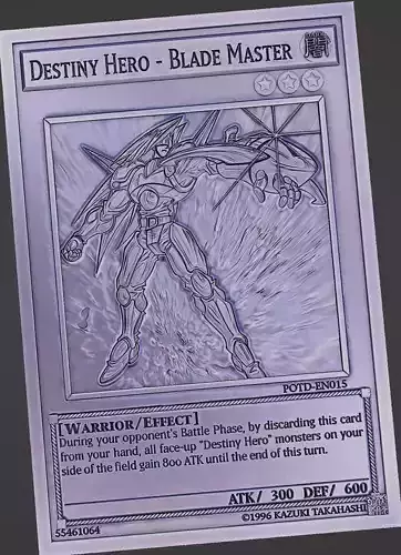 Destiny HERO - Blade Master - yu-gi-oh