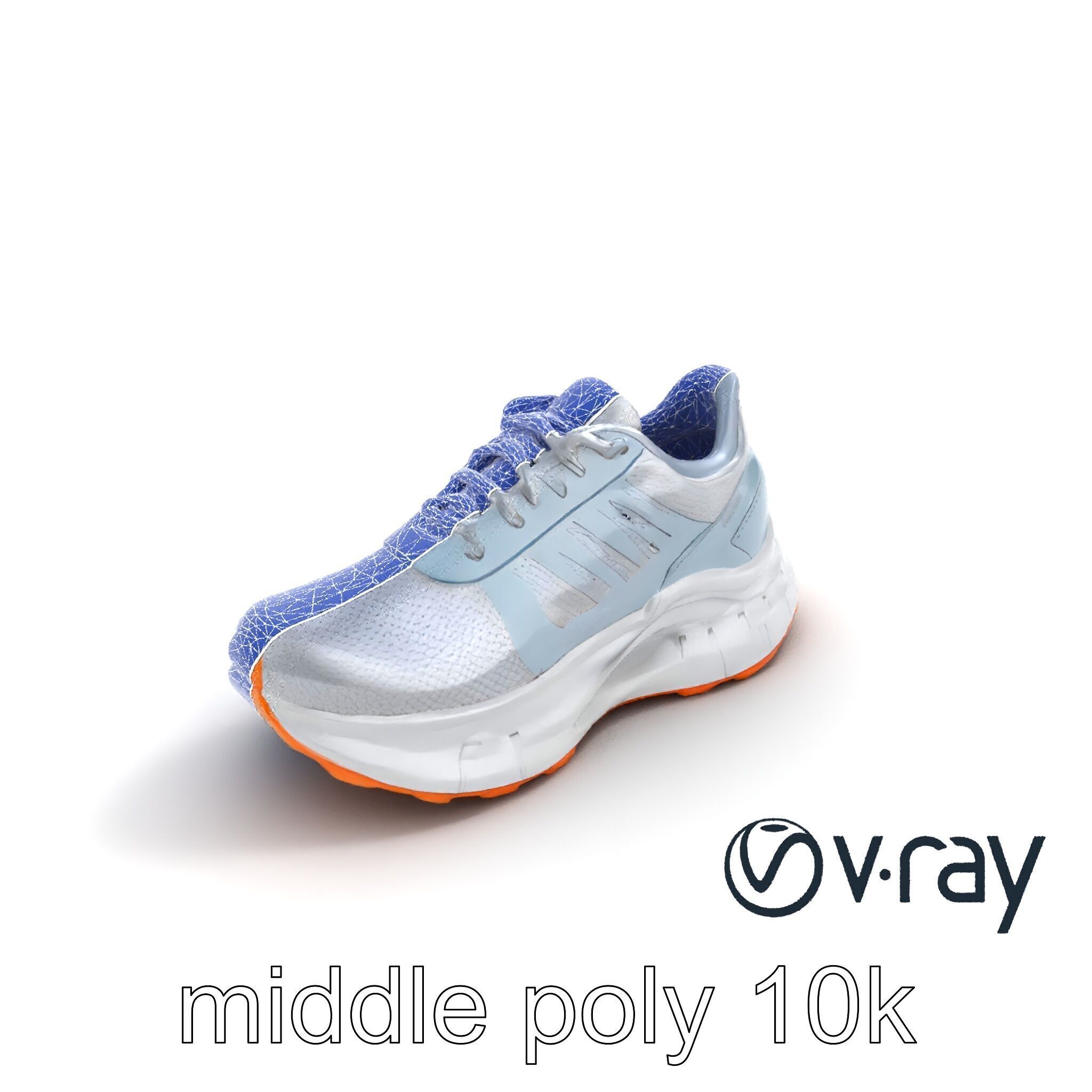 Bold Performance Sneaker model pack Low-poly 3D model_30