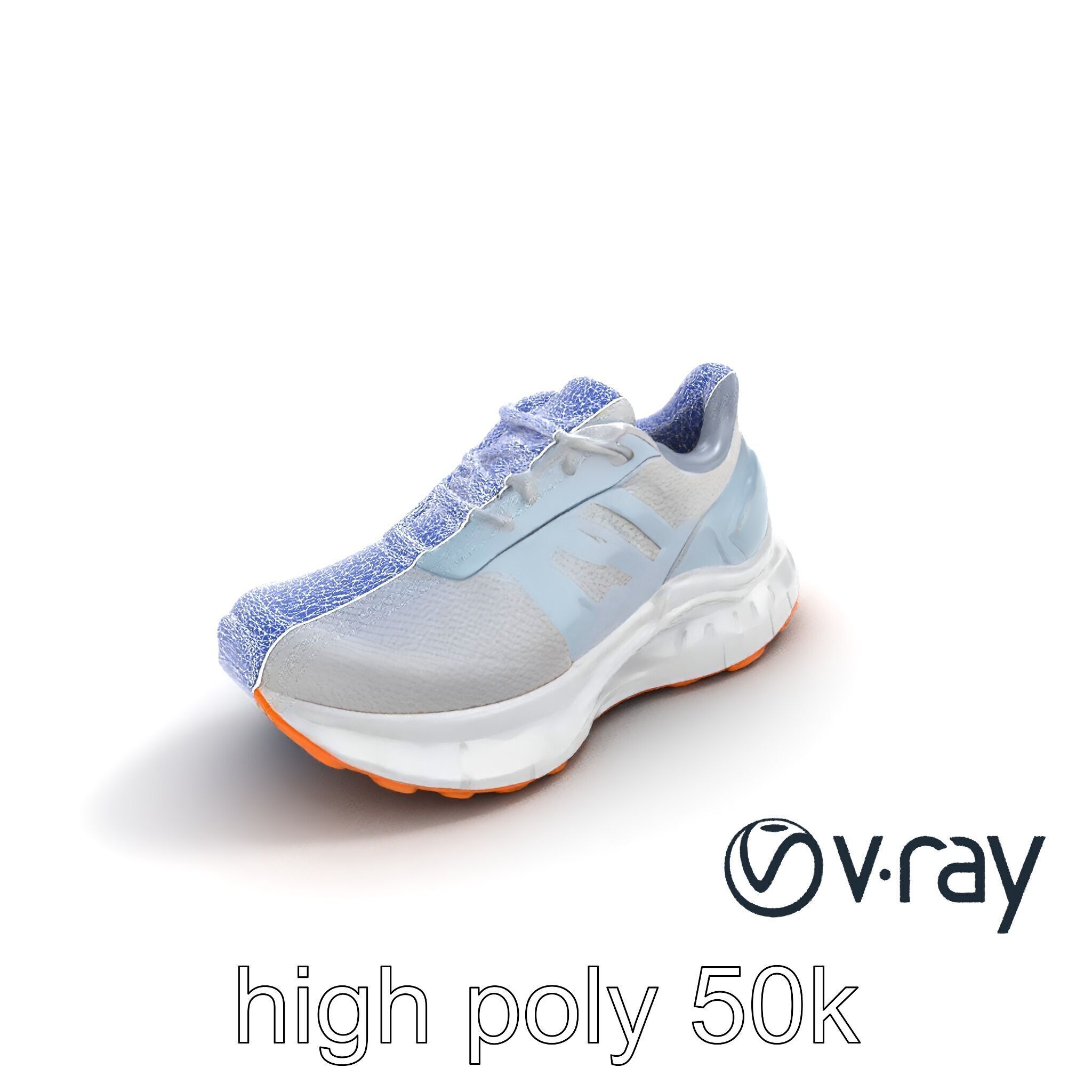 Bold Performance Sneaker model pack Low-poly 3D model_16