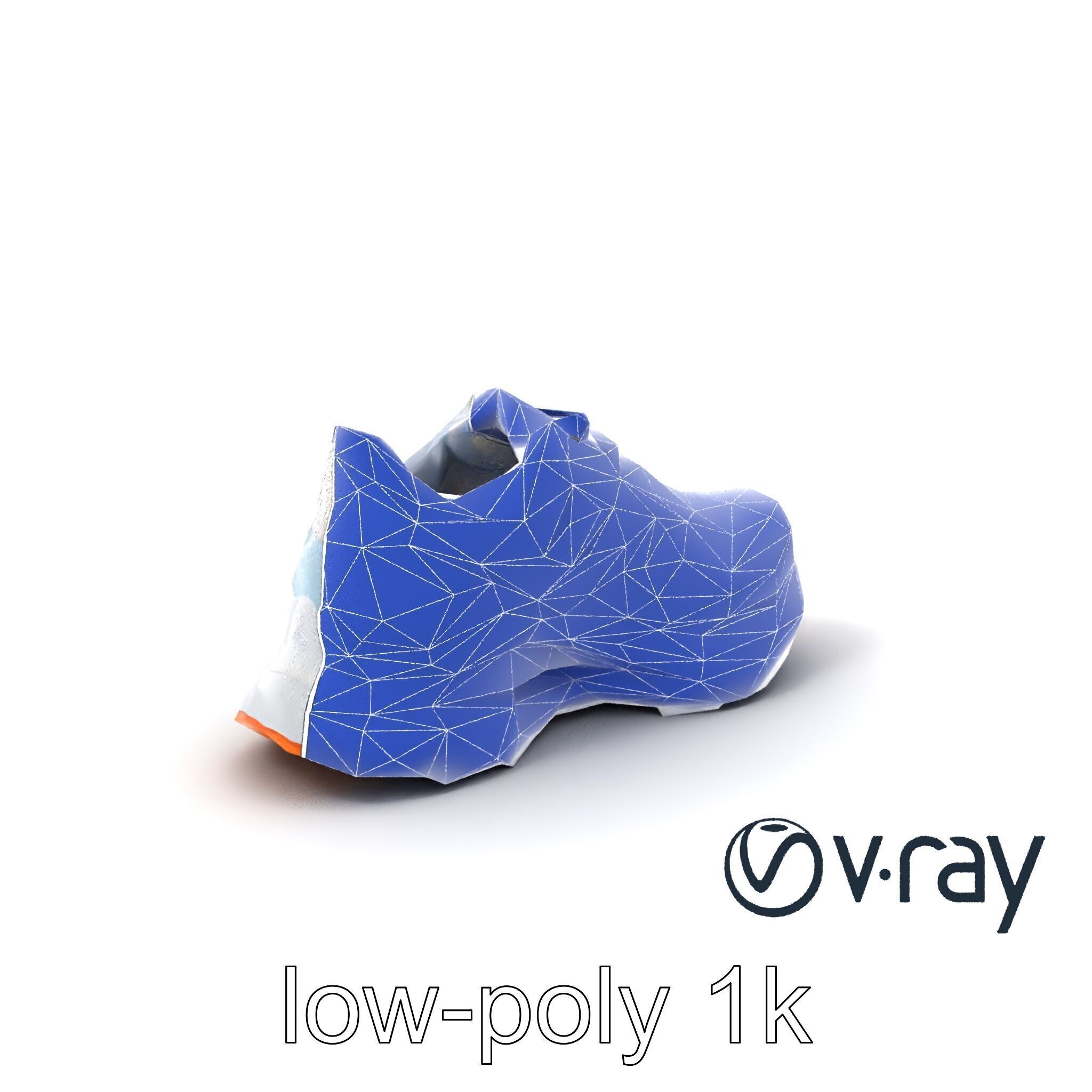 Bold Performance Sneaker model pack Low-poly 3D model_7