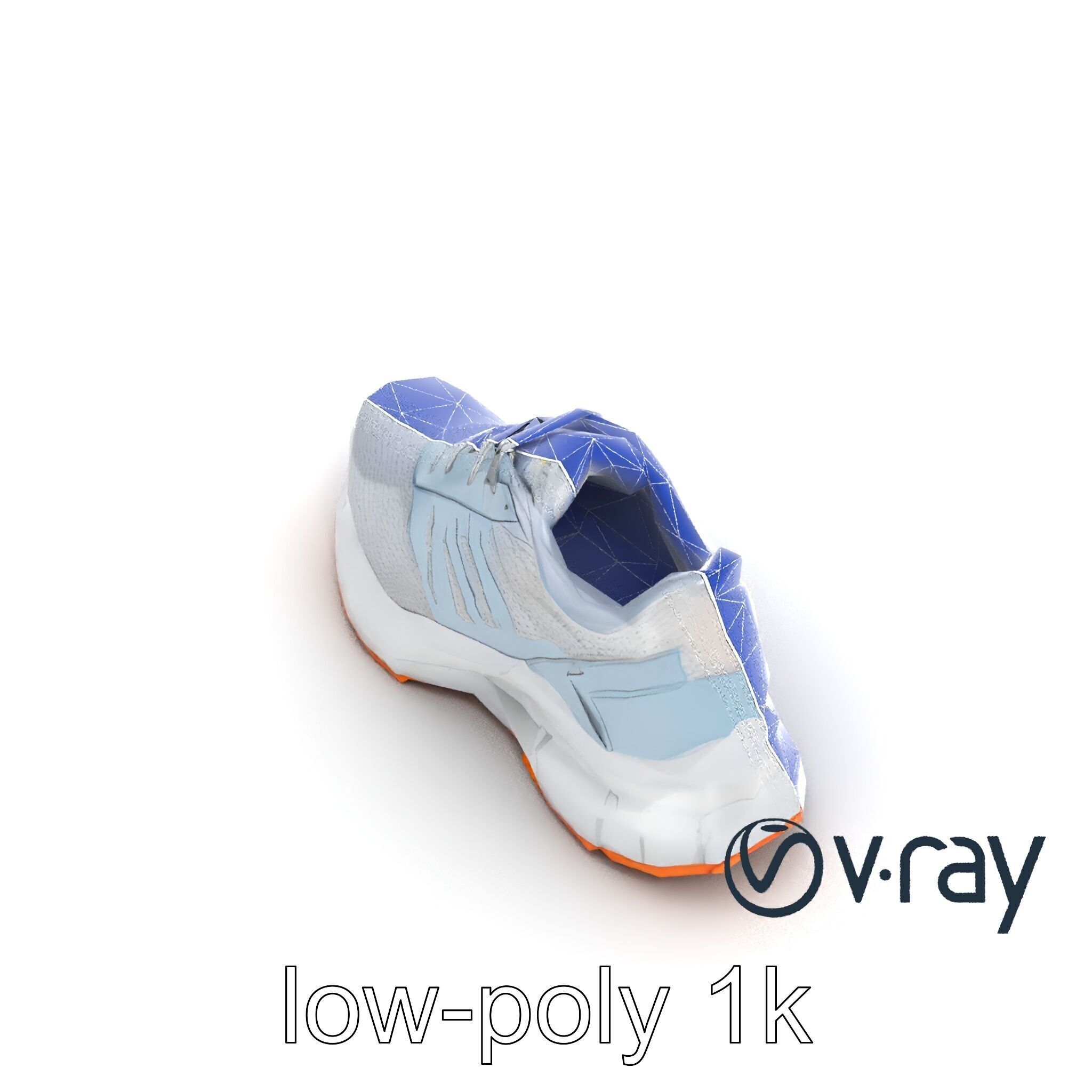 Bold Performance Sneaker model pack Low-poly 3D model_13