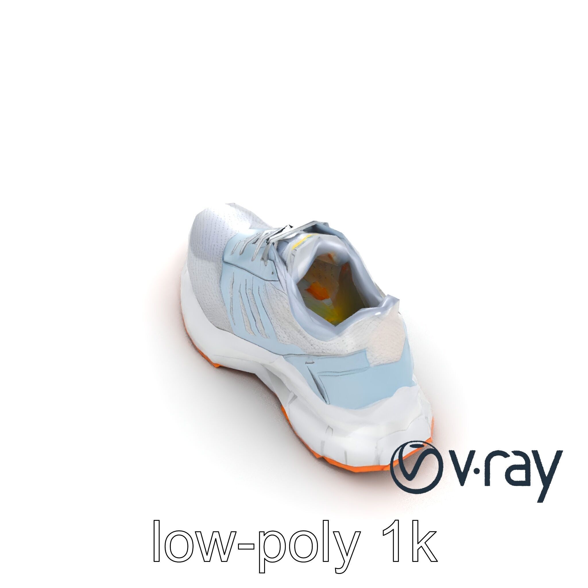 Bold Performance Sneaker model pack Low-poly 3D model_18