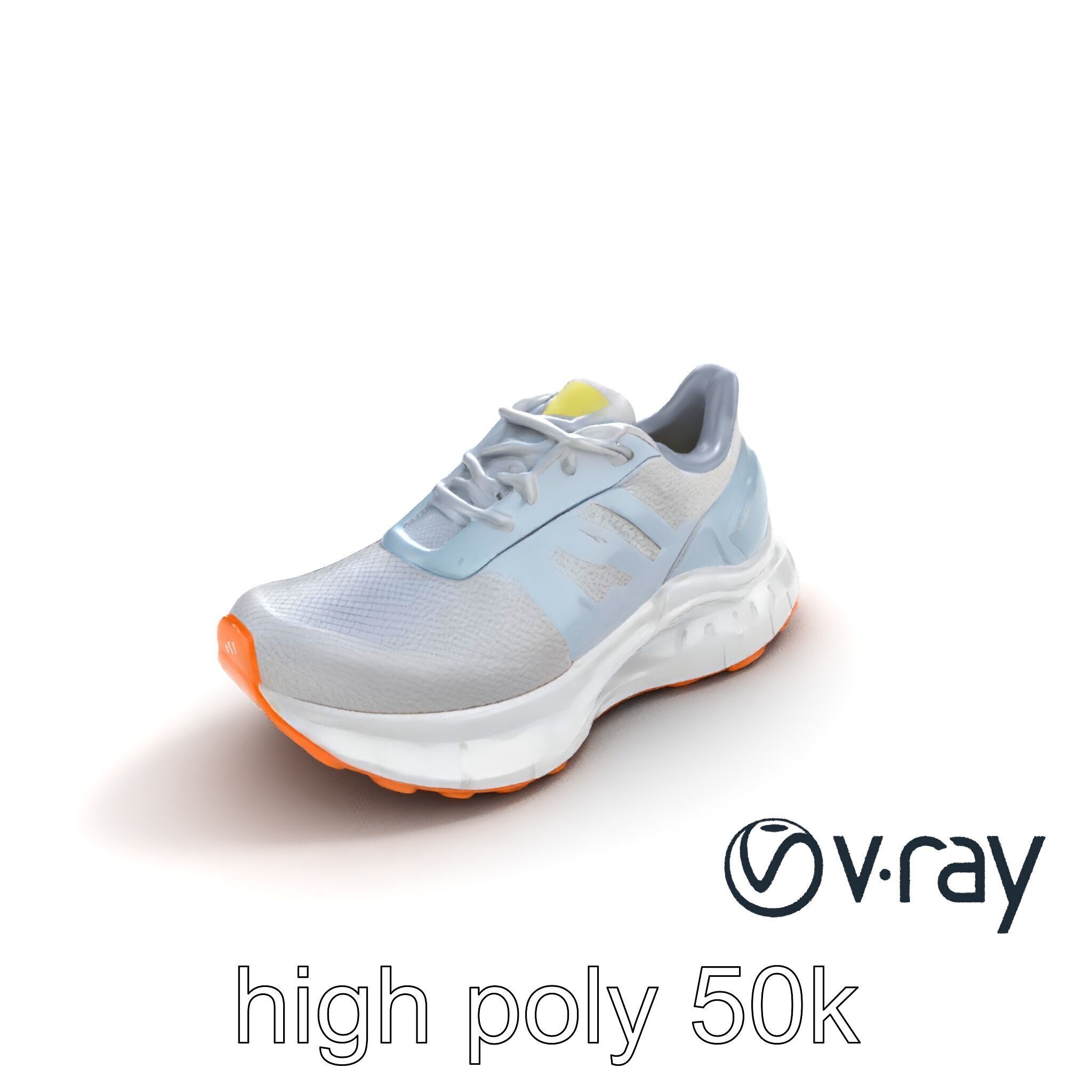 Bold Performance Sneaker model pack Low-poly 3D model_8