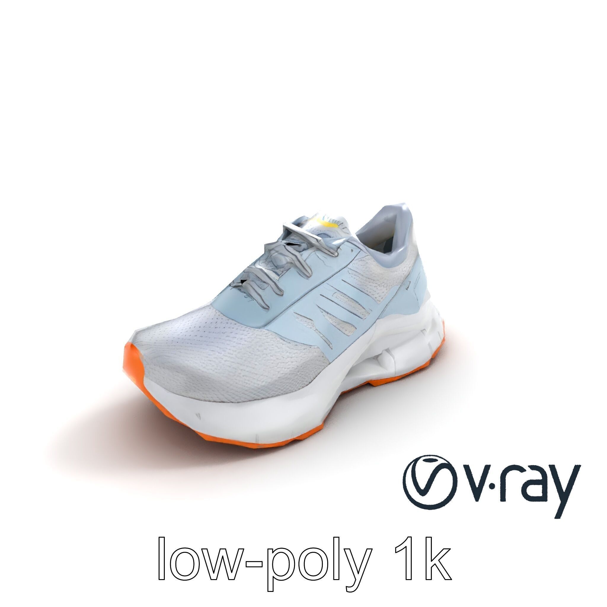 Bold Performance Sneaker model pack Low-poly 3D model_10