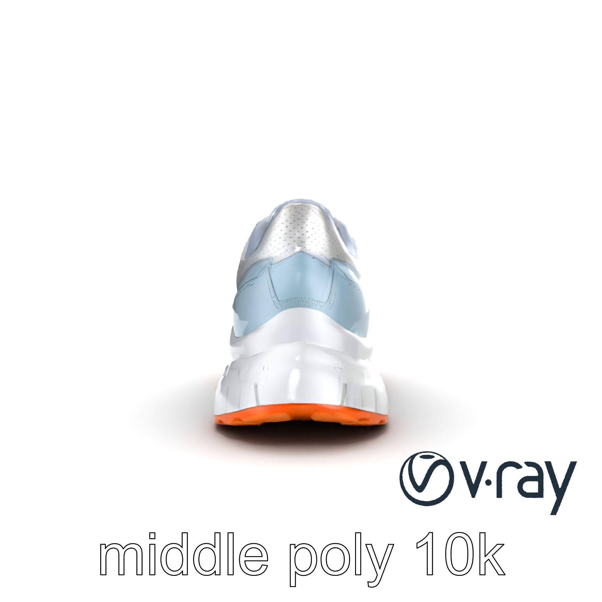 Bold Performance Sneaker model pack Low-poly 3D model_12
