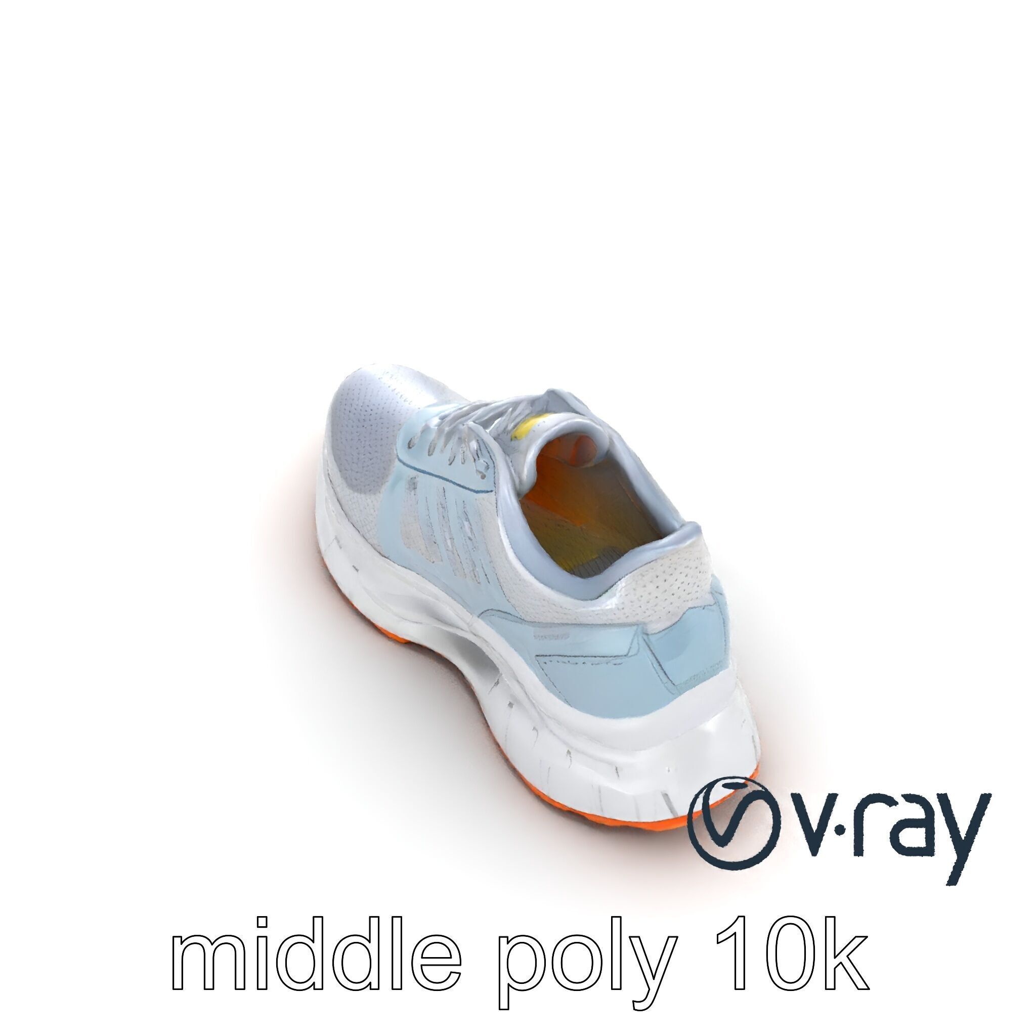 Bold Performance Sneaker model pack Low-poly 3D model_9