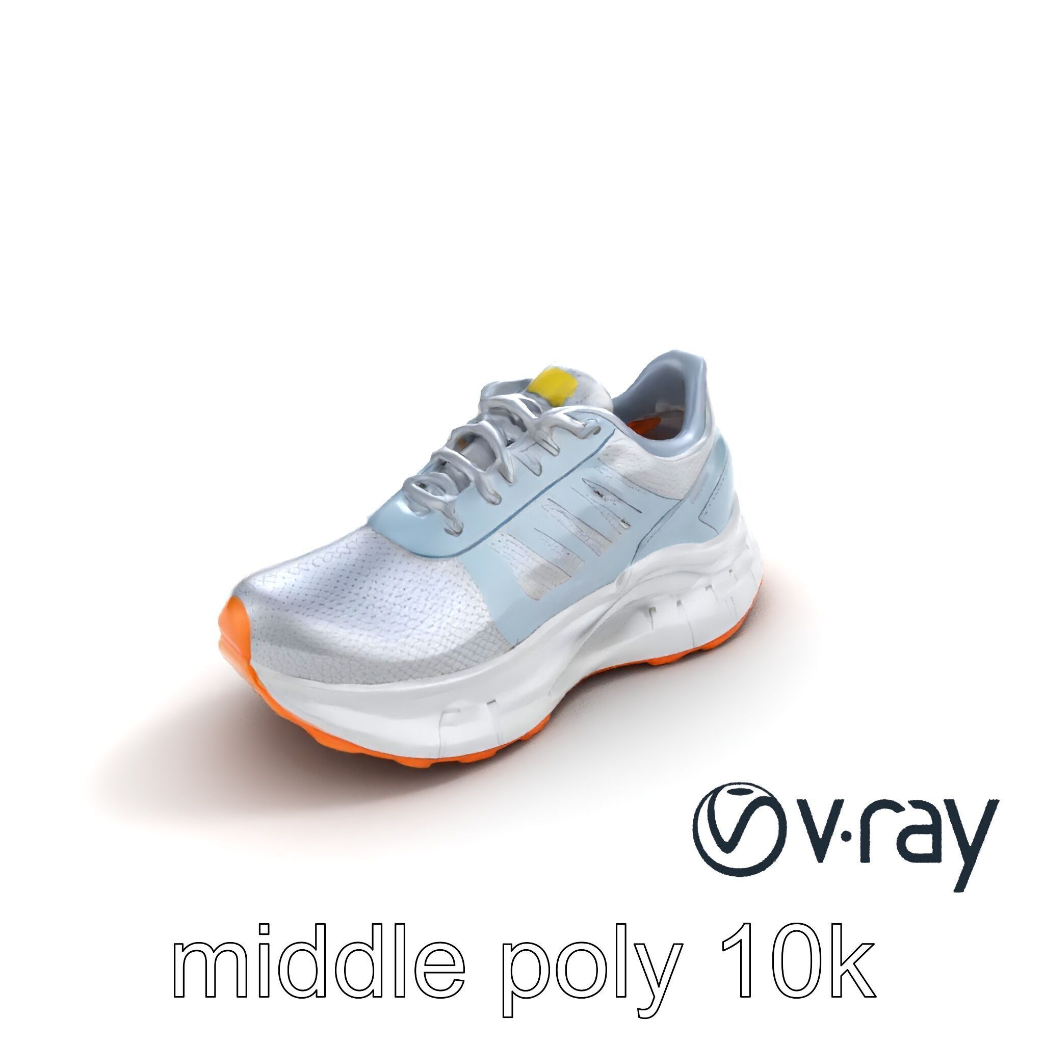 Bold Performance Sneaker model pack Low-poly 3D model_6