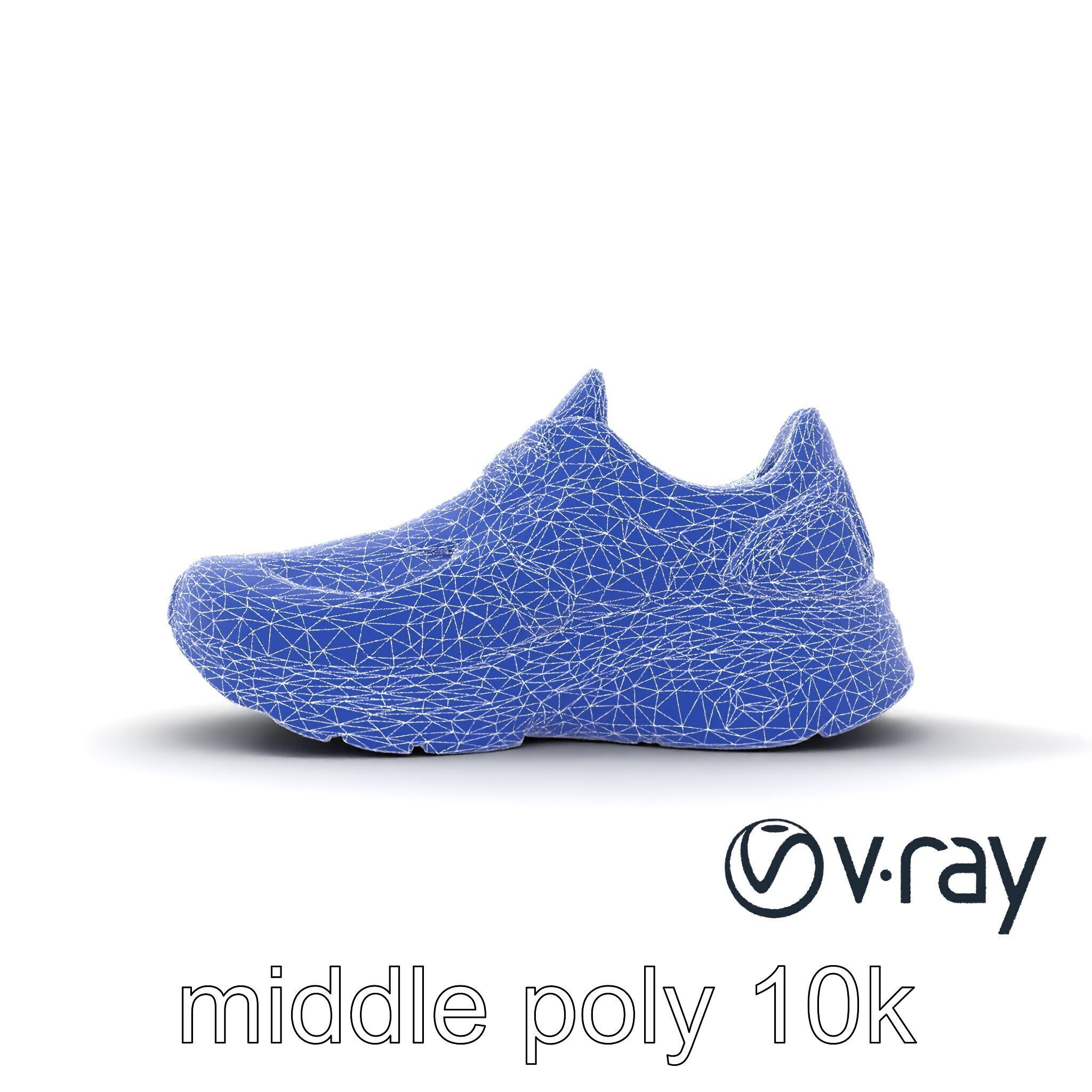Sleek Running Sneaker 3D model pack Low-poly 3D model_32