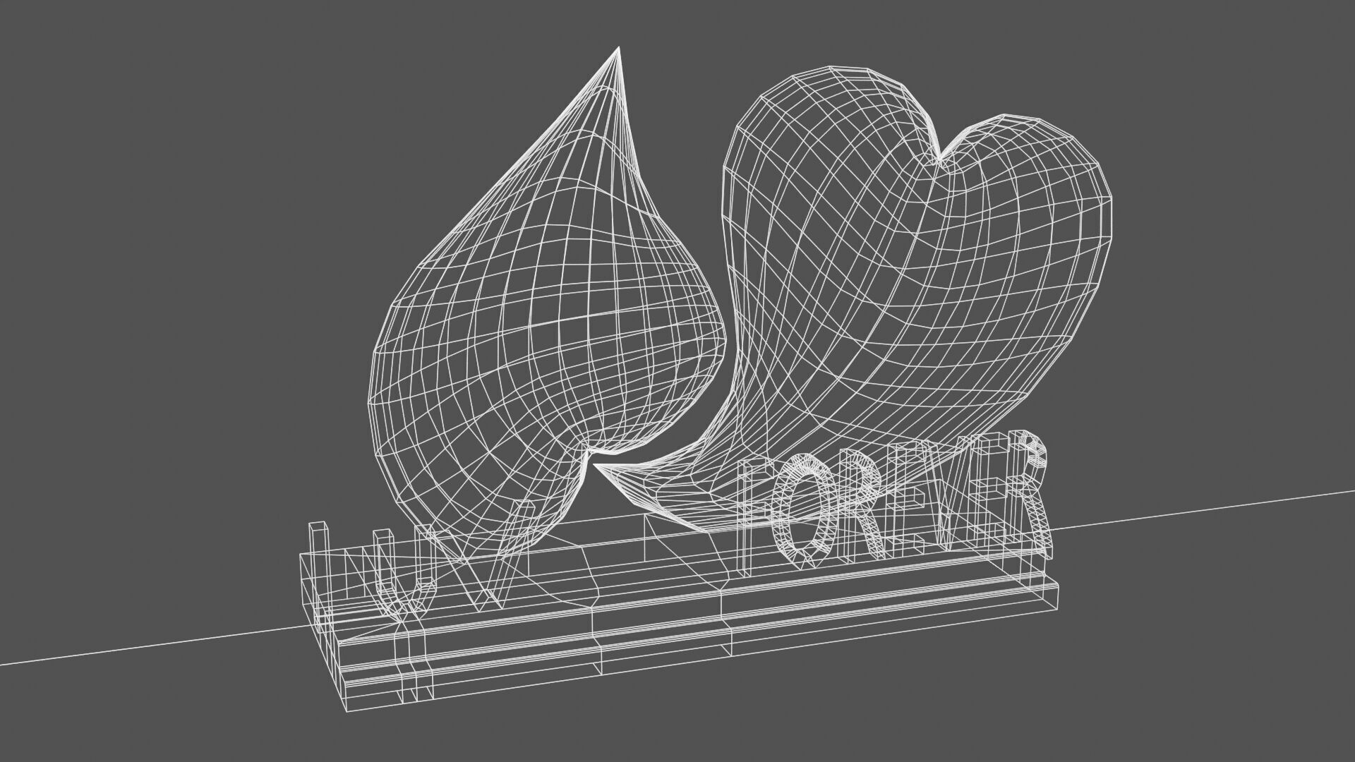 For the Womans day 8 March or just as a gift to You LOVE 3D print model_3