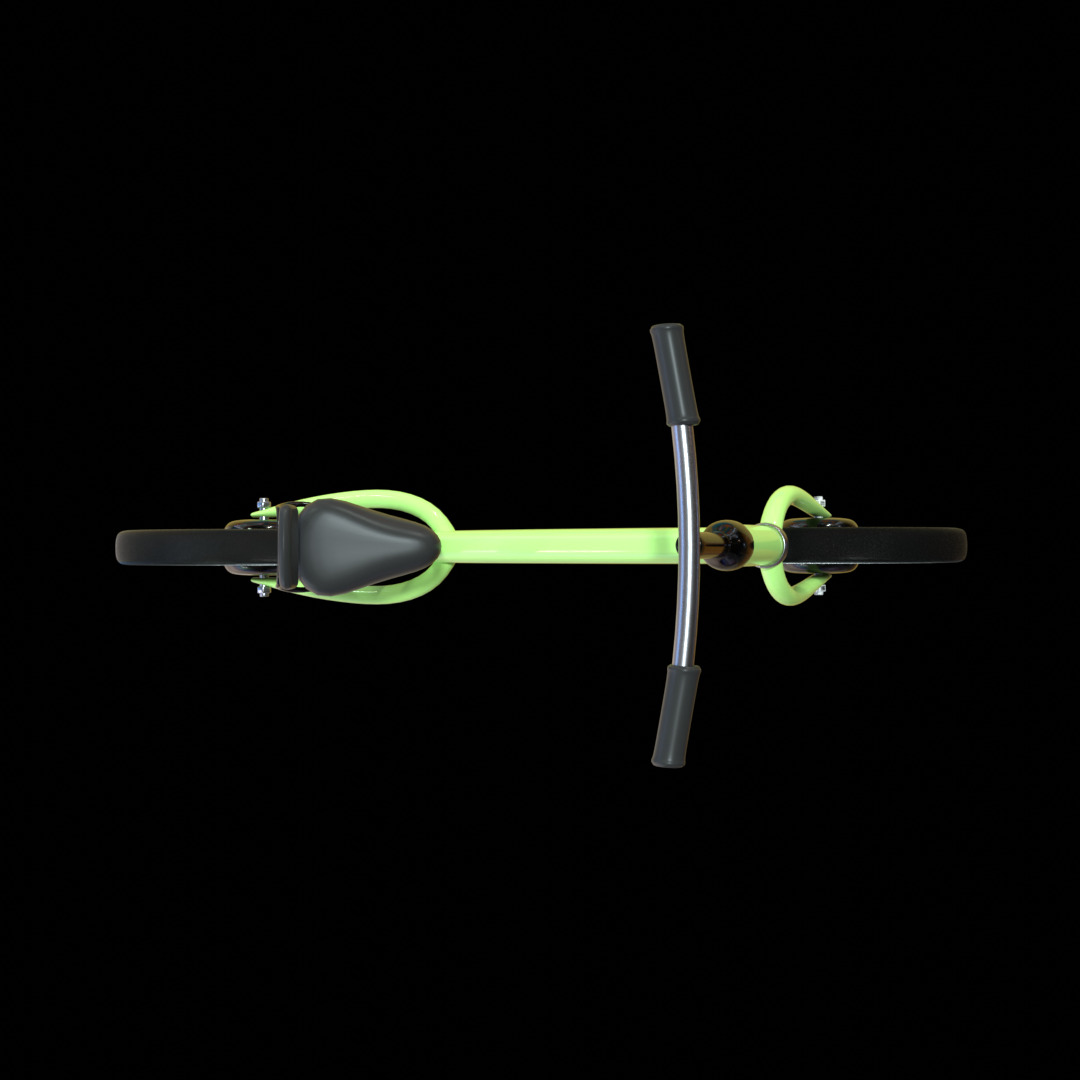 Balance Bike  3D Model Low-poly 3D model_6