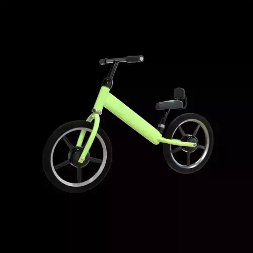 Balance Bike  3D Model Low-poly 3D model
