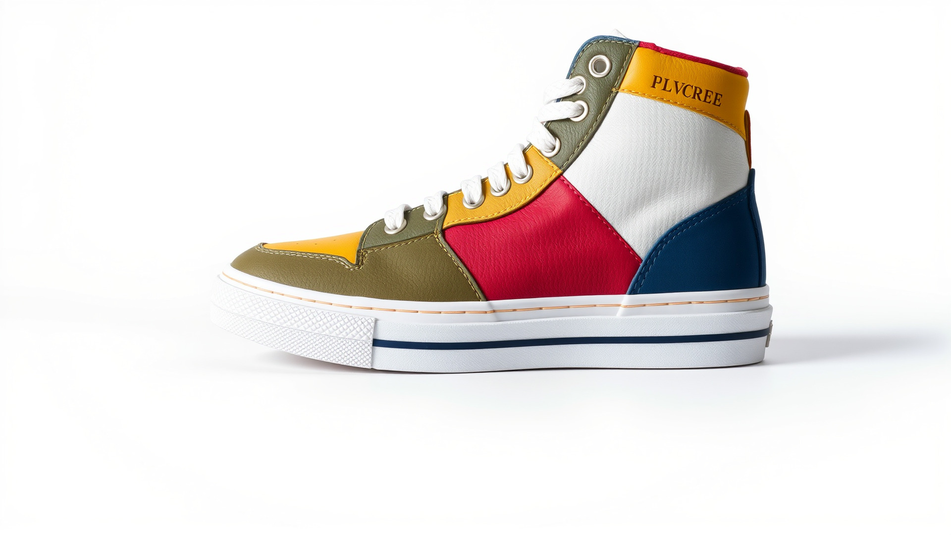 Retro-Inspired High-Top Sneaker model pack Low-poly 3D model_4