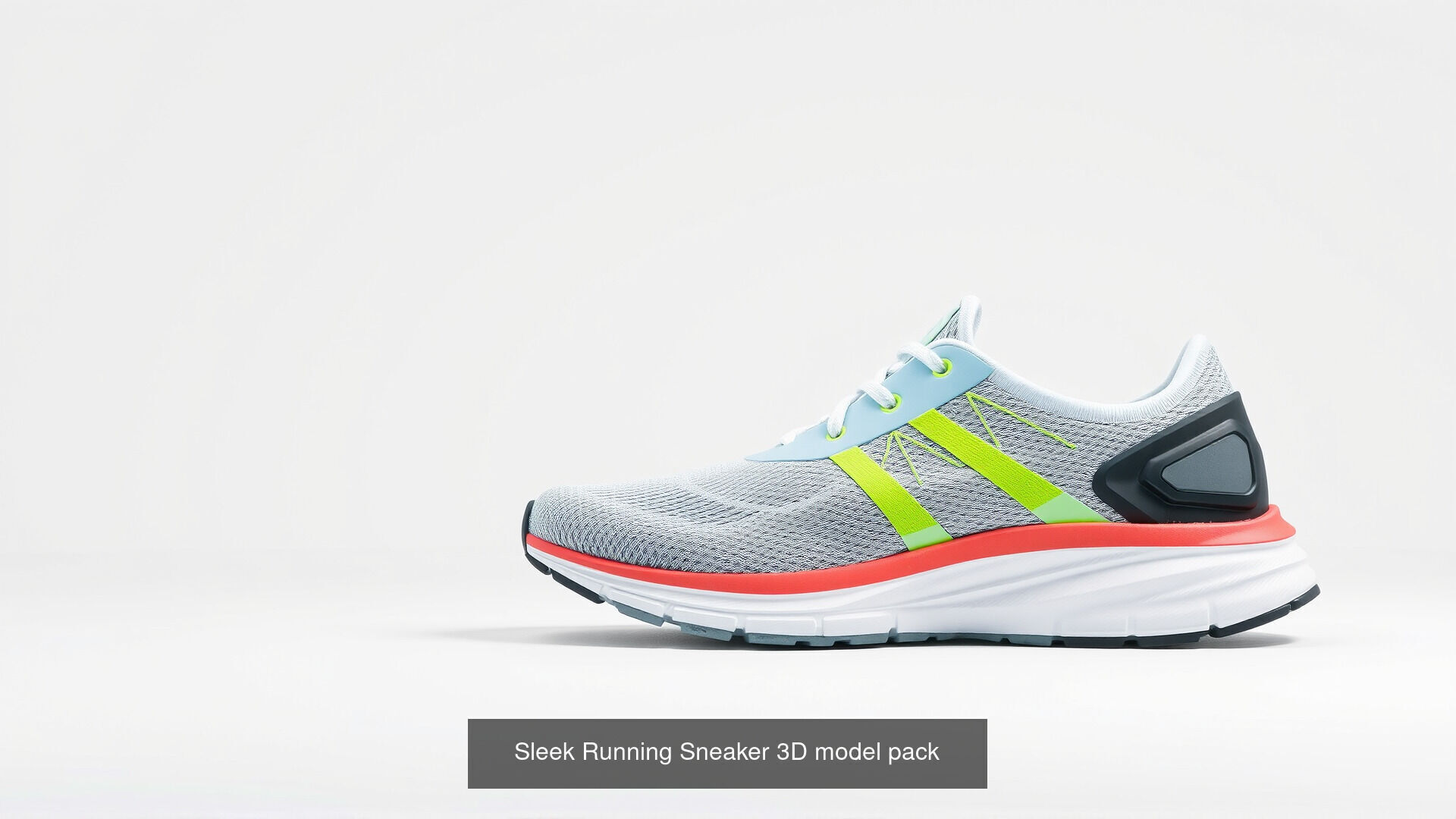 Dynamic Sneaker Spectrum 3D Model Collection_48
