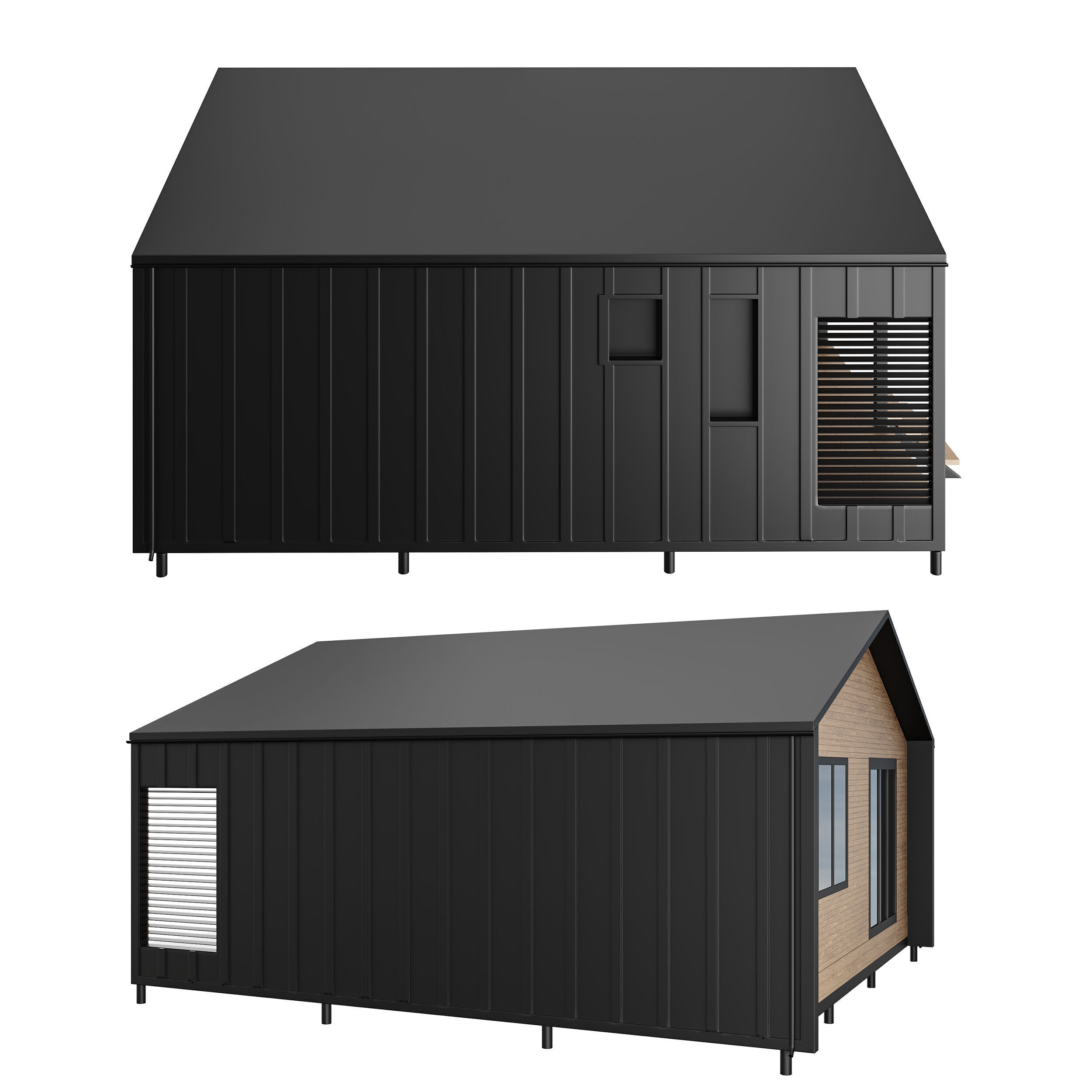 Home Design 1 For Exterior 3D model_11