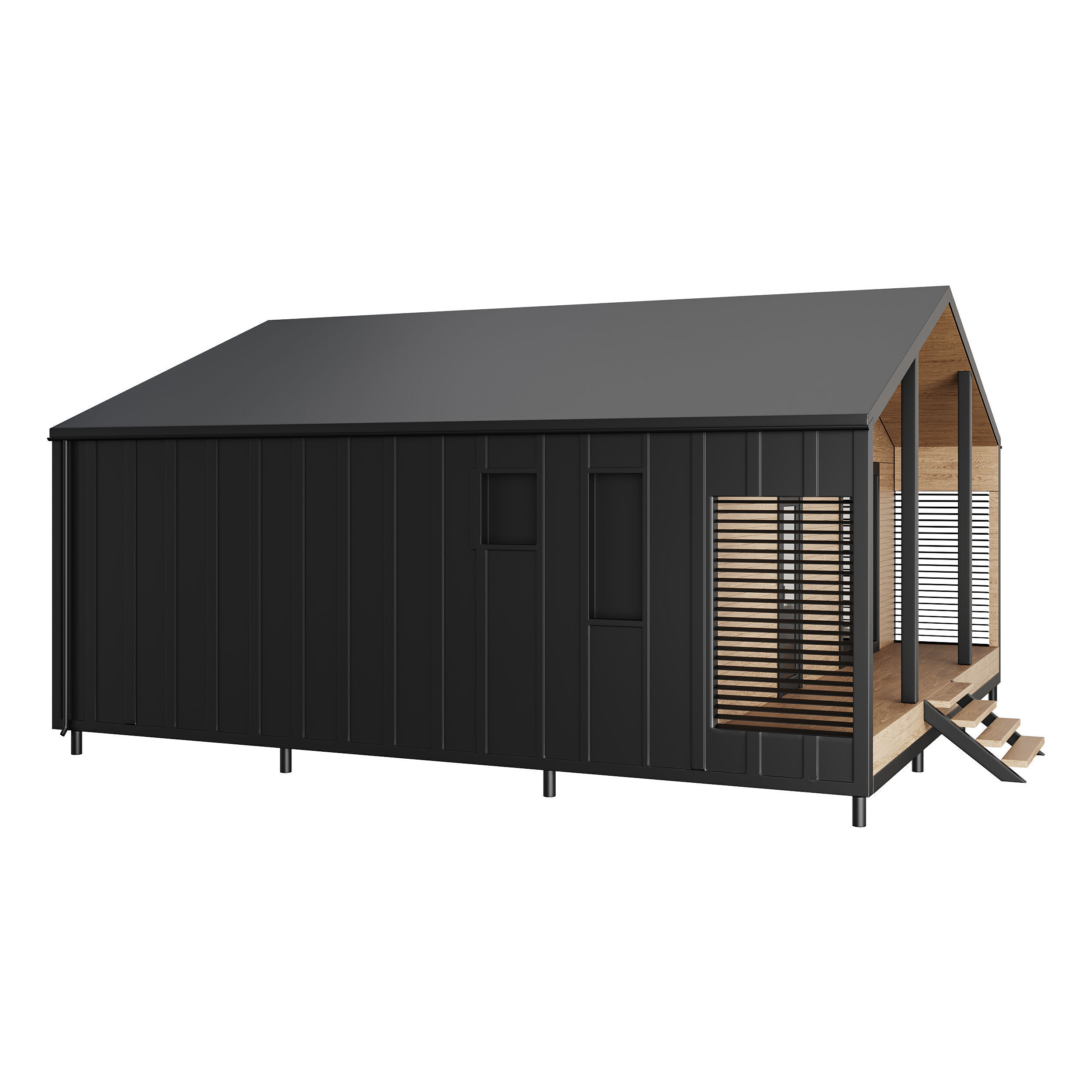 Home Design 1 For Exterior 3D model_4