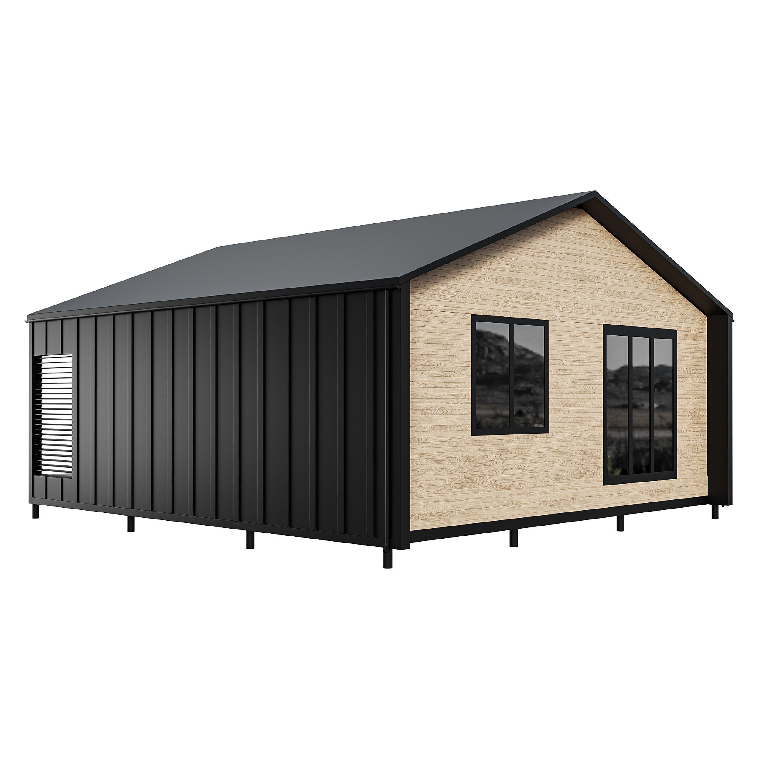 Home Design 1 For Exterior 3D model_1