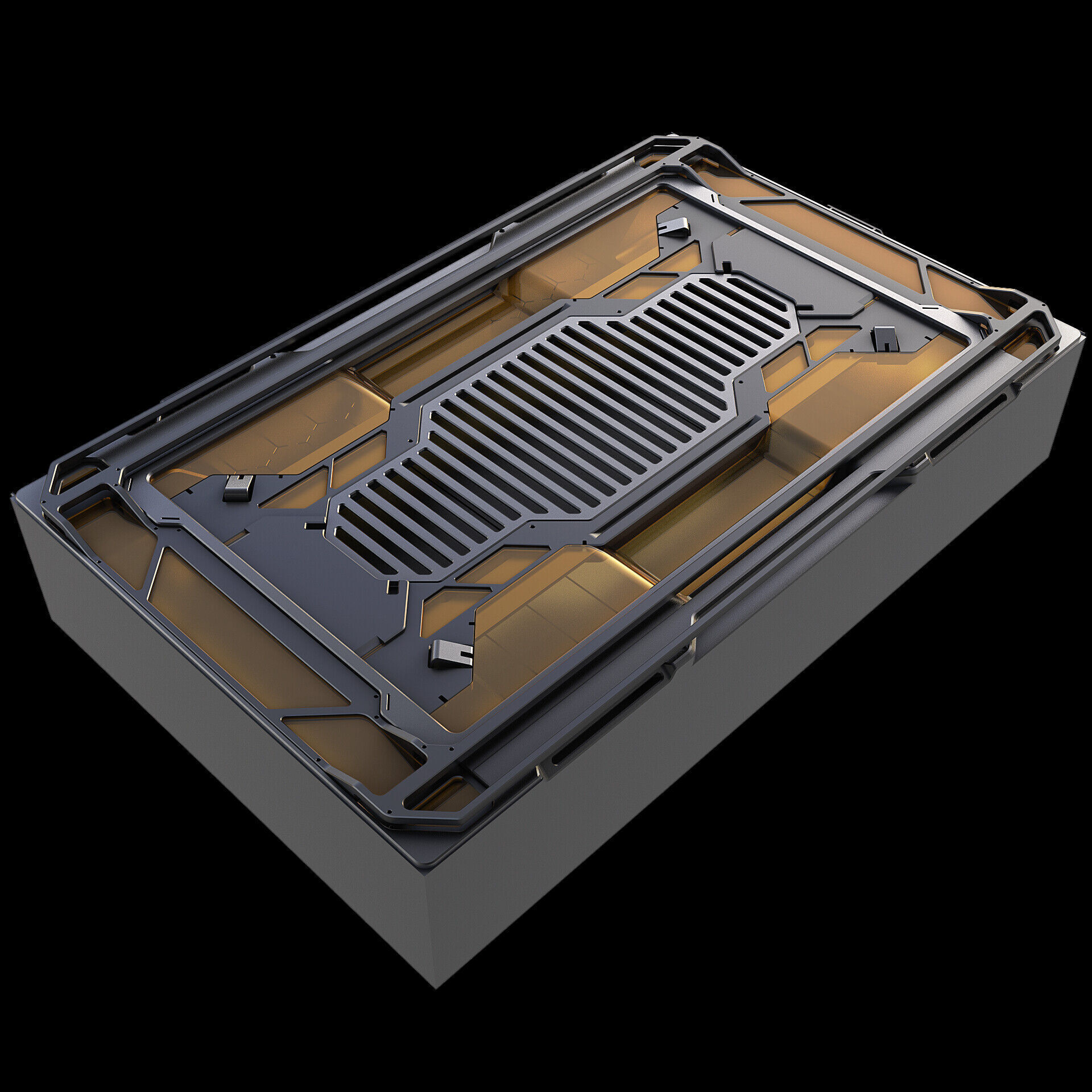 Sci-Fi Panels Pack vol 6 Alpha 3D model_9