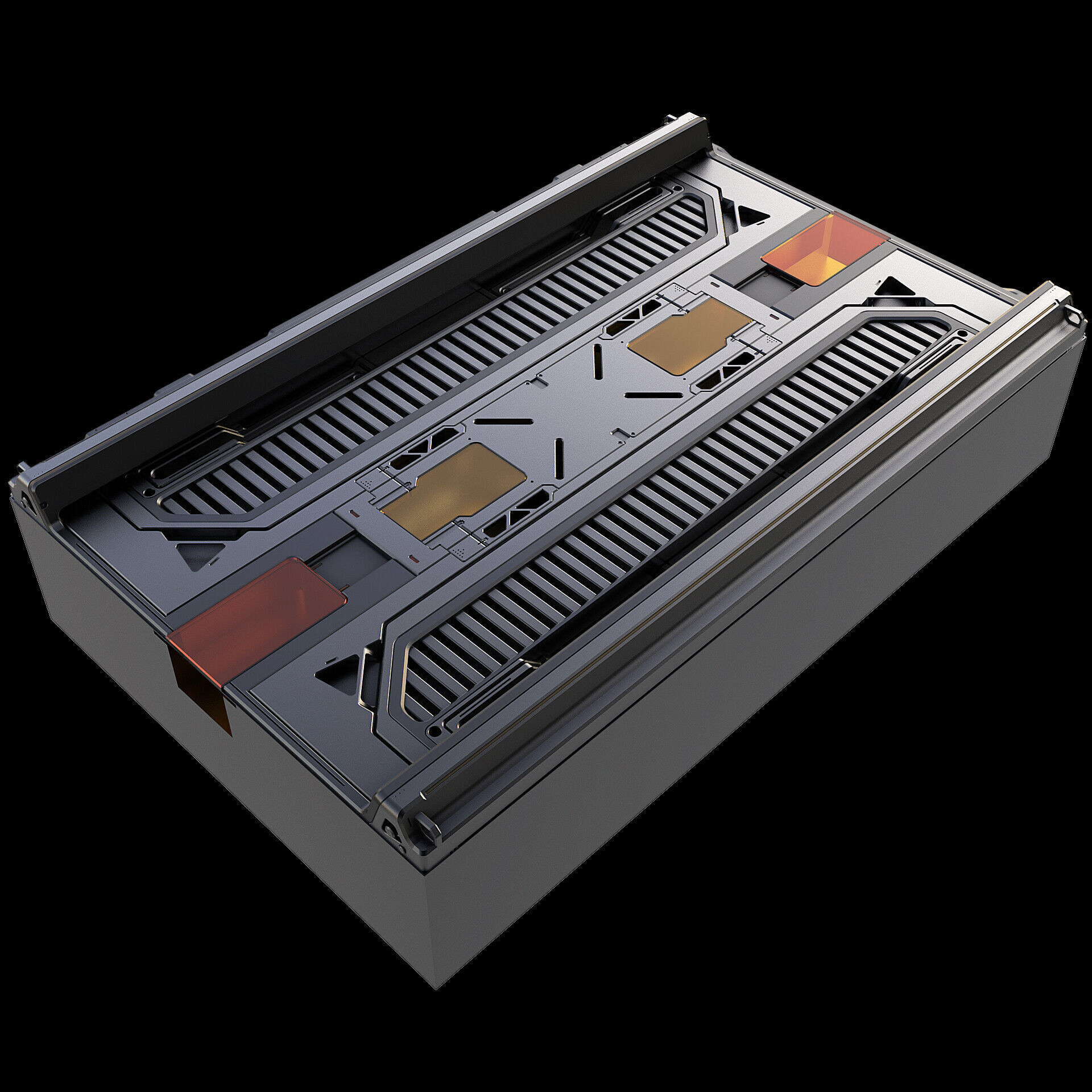 Sci-Fi Panels Pack vol 6 Alpha 3D model_8