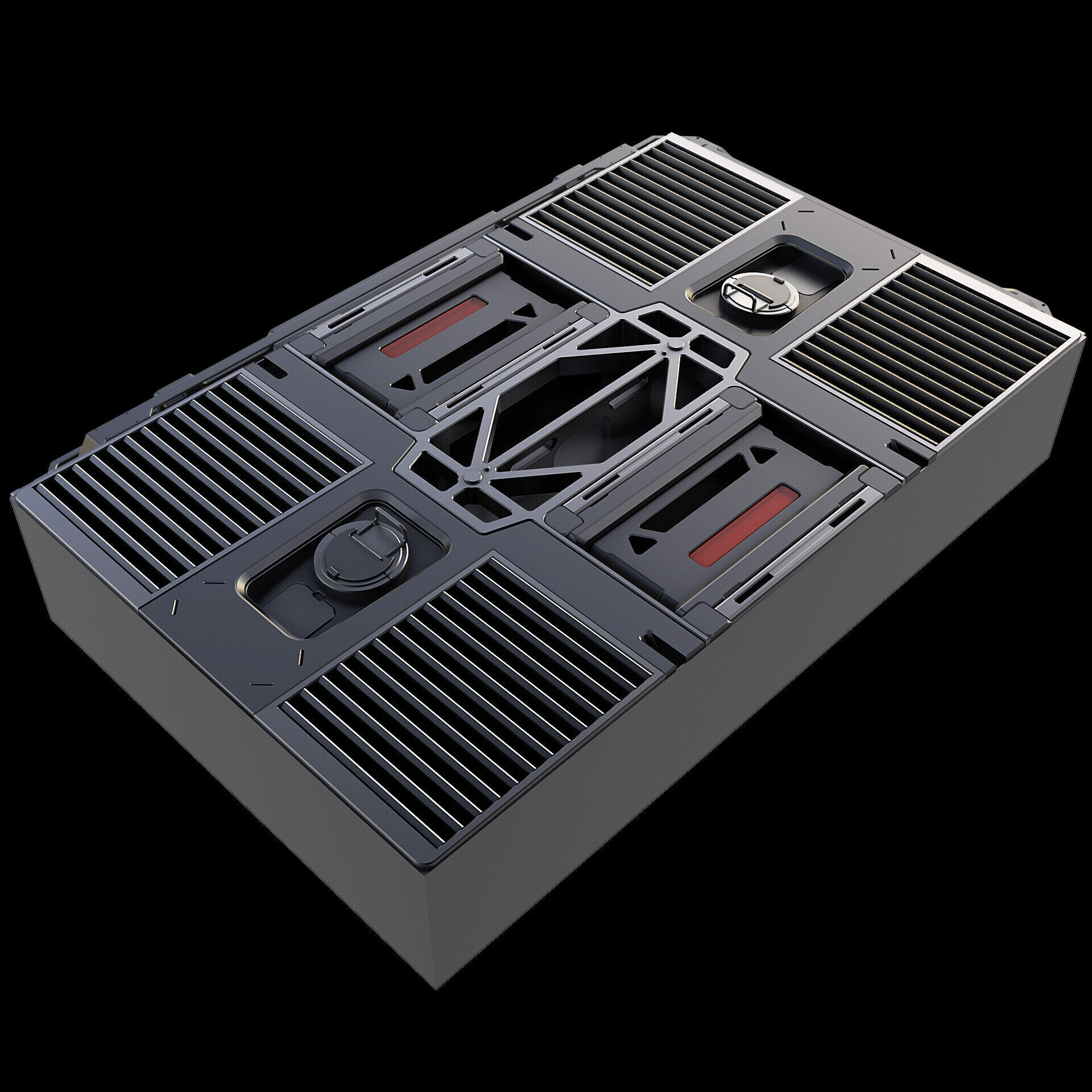 Sci-Fi Panels Pack vol 6 Alpha 3D model_15